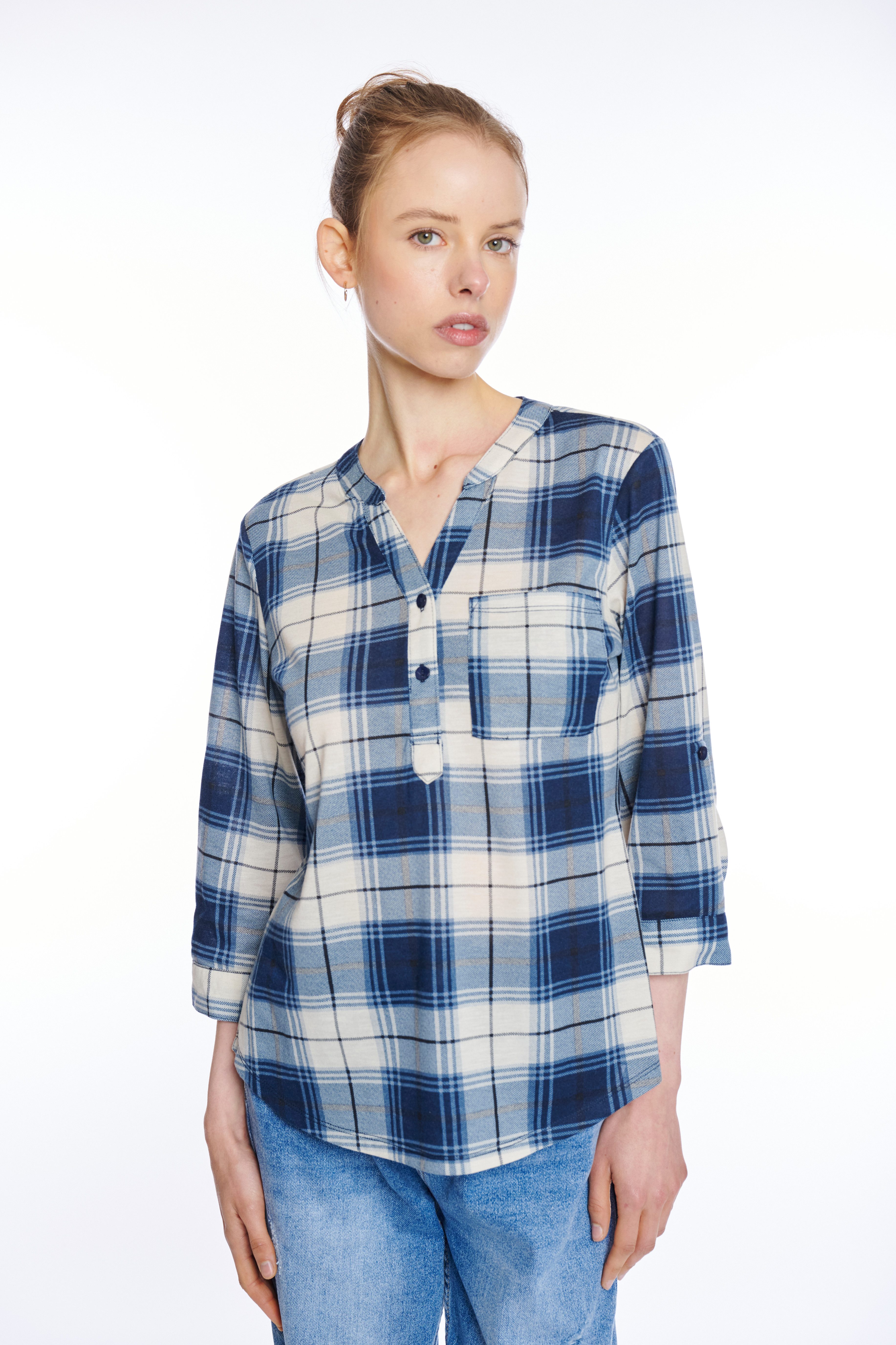 HaILY’S Karobluse 3/4 P BL Di44nara günstig online kaufen