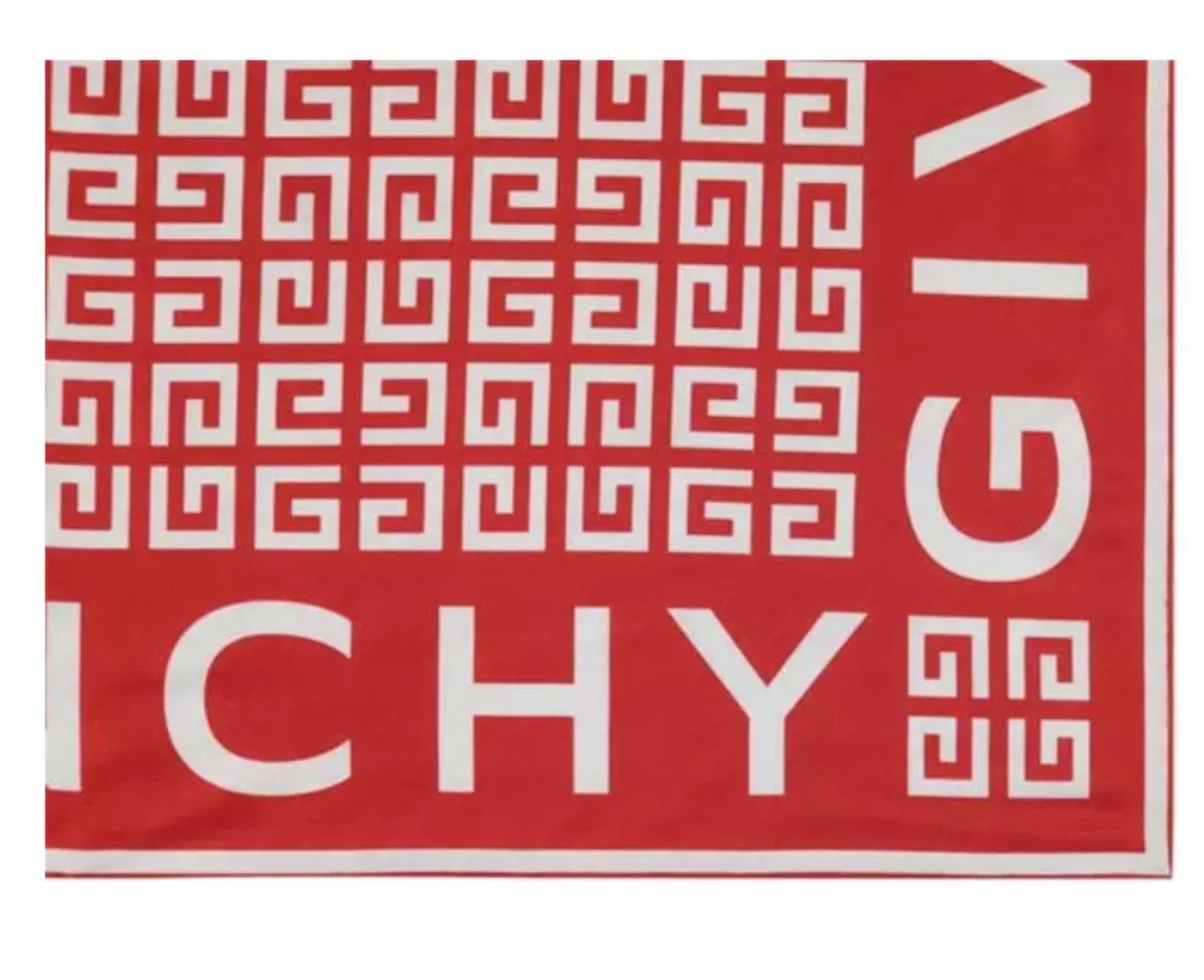 GIVENCHY Seidentuch Schal 4G Logo Tuch, Das ikonische 4G-Monogramm unterstreicht die luxuriöse Ästhetik