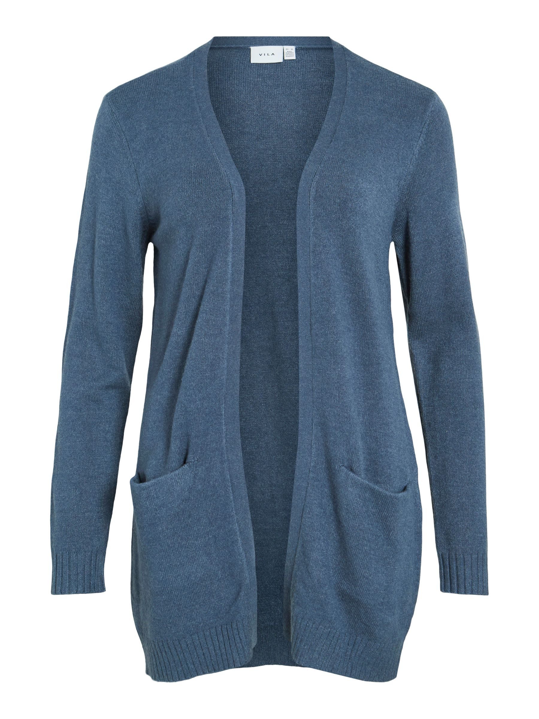 Vila Cardigan Feinstrick Basic Cardigan Stretch mit Taschen VIRIL VIRIL OPE günstig online kaufen