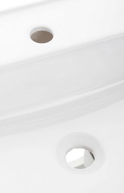 HELD MÖBEL Waschbeckenunterschrank Davos Badmöbel, Waschtisch inkl. Waschbecken, Breite 90 cm