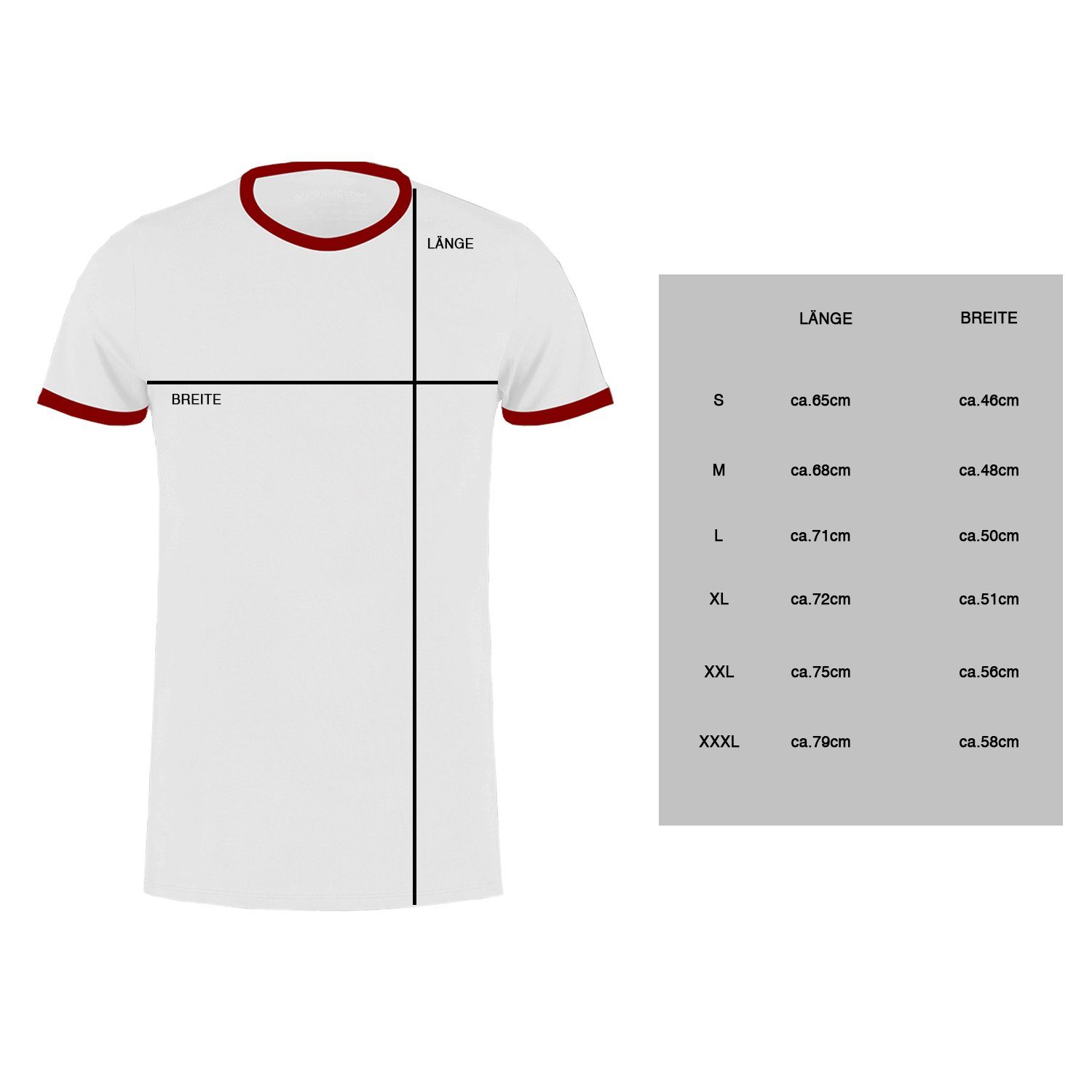 EM T-Shirt T-Shirt Fußball WM Sonia "Mexico" Herren Originelli Unisex Fan-Shirt