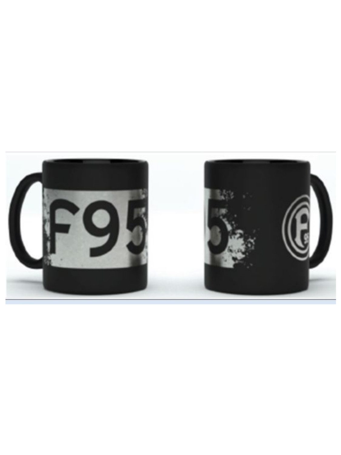 Fortuna Düsseldorf Becher Fortuna Düsseldorf Tasse Metallic, Keramik