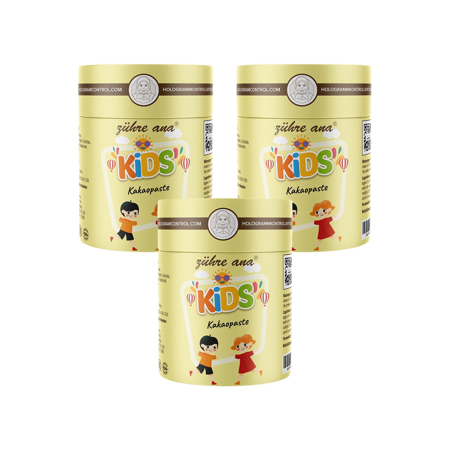 Zühre Ana® Kinder Kakao Paste-Gelée Royale, Melasse, Honig Multivitamin für Kinde Paste, 720 g, Kakaomasse für Kinder - Appetitverstärker Vitamine für Kinder