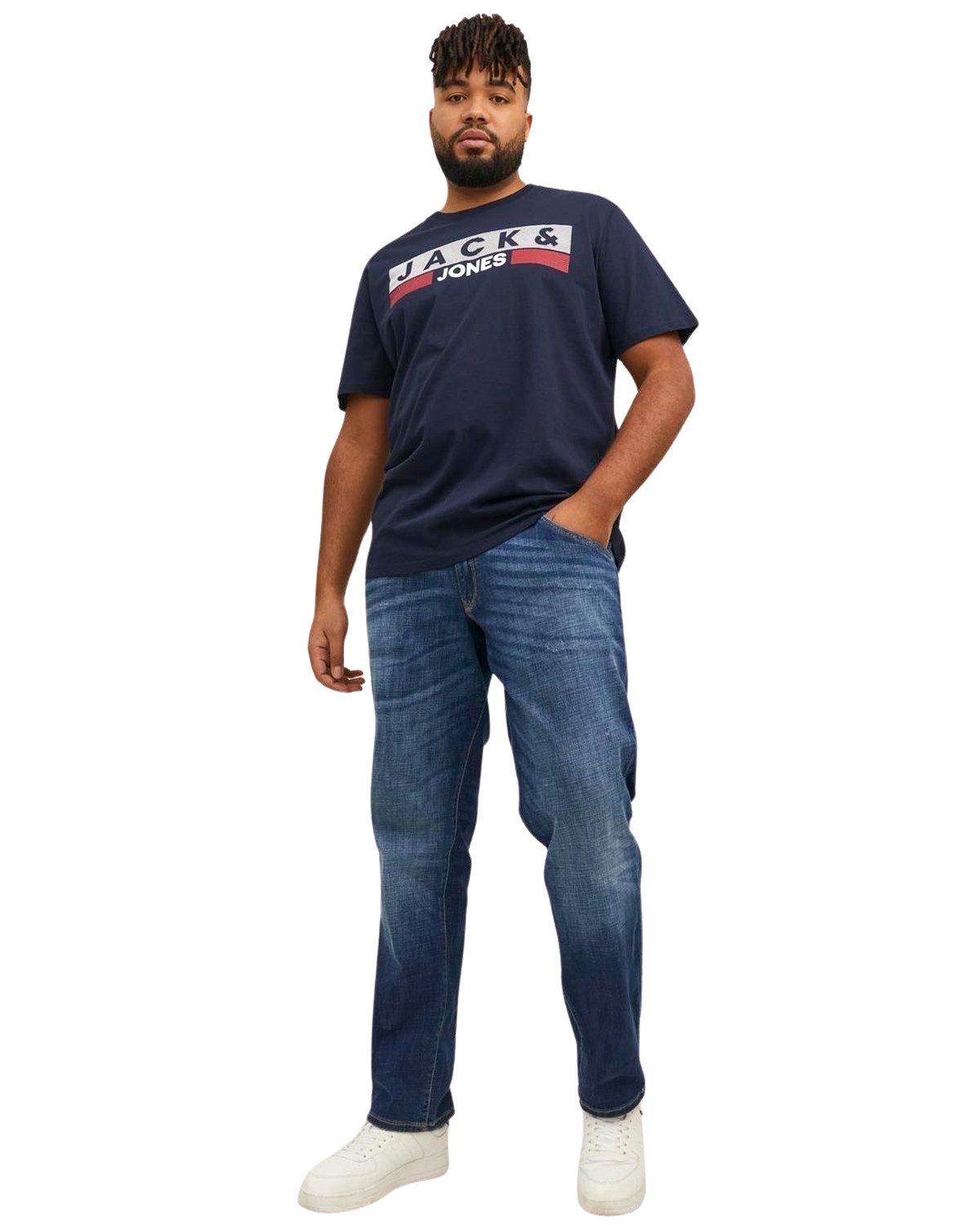 Jack & Jones PlusSize Print-Shirt Big Size Übergrößen T-Shirt günstig online kaufen