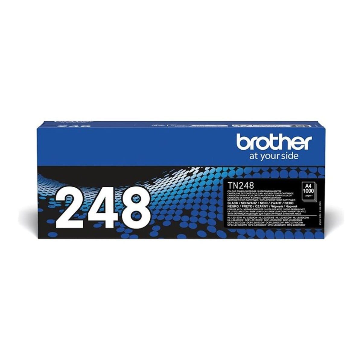 Brother Tonerpatrone TN-248BK Original Toner schwarz