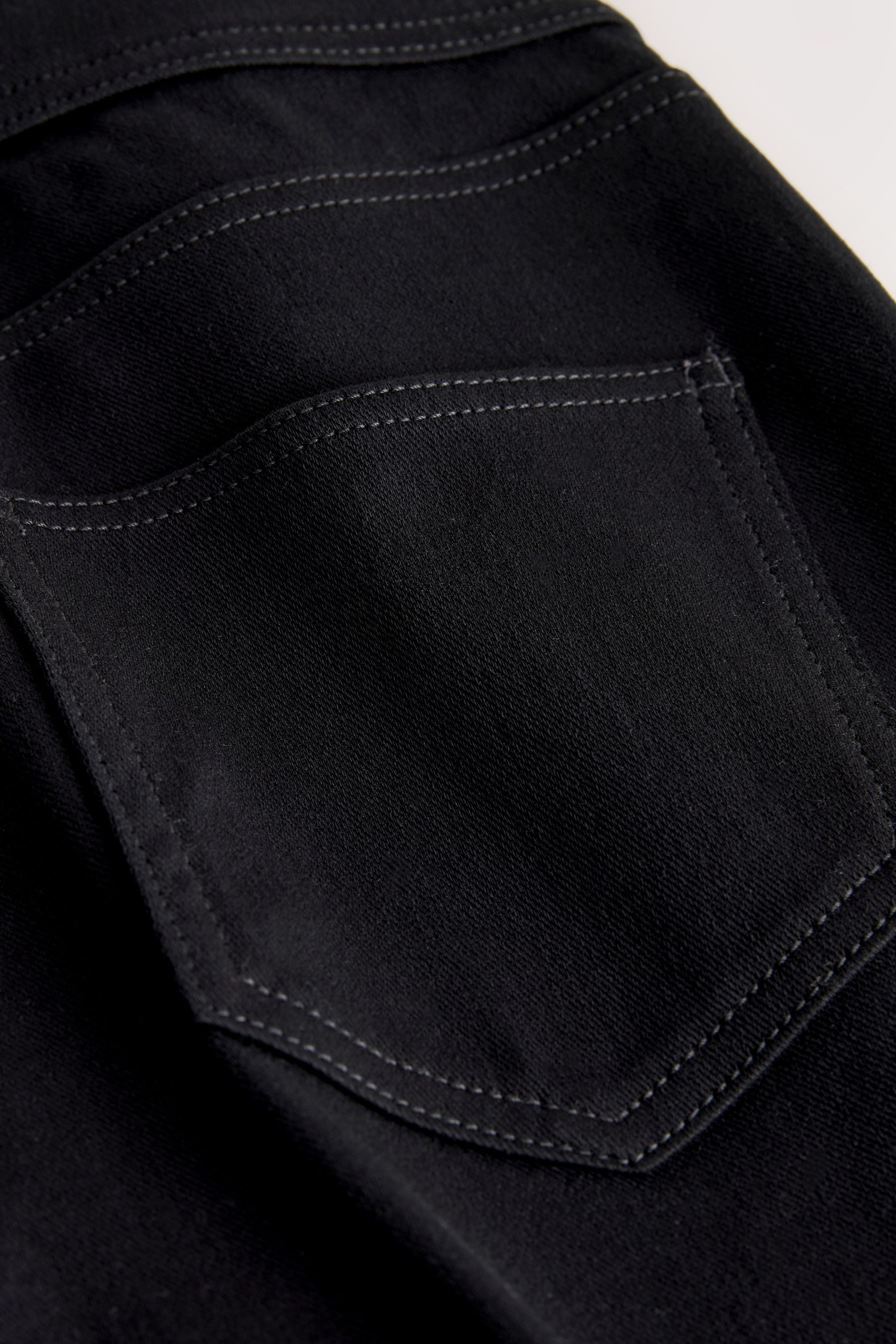 Next Caprileggings Verkürzte Leggings aus Jersey-Denim, Kurzgröße (1-tlg)