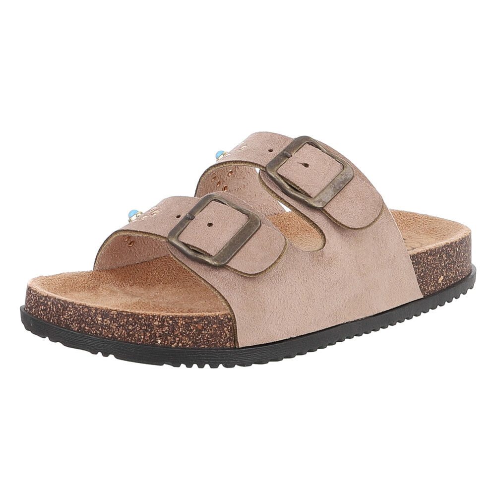 Ital-Design Bequeme Sandalen mit verstellbaren Riemen für Damen Pantolette günstig online kaufen