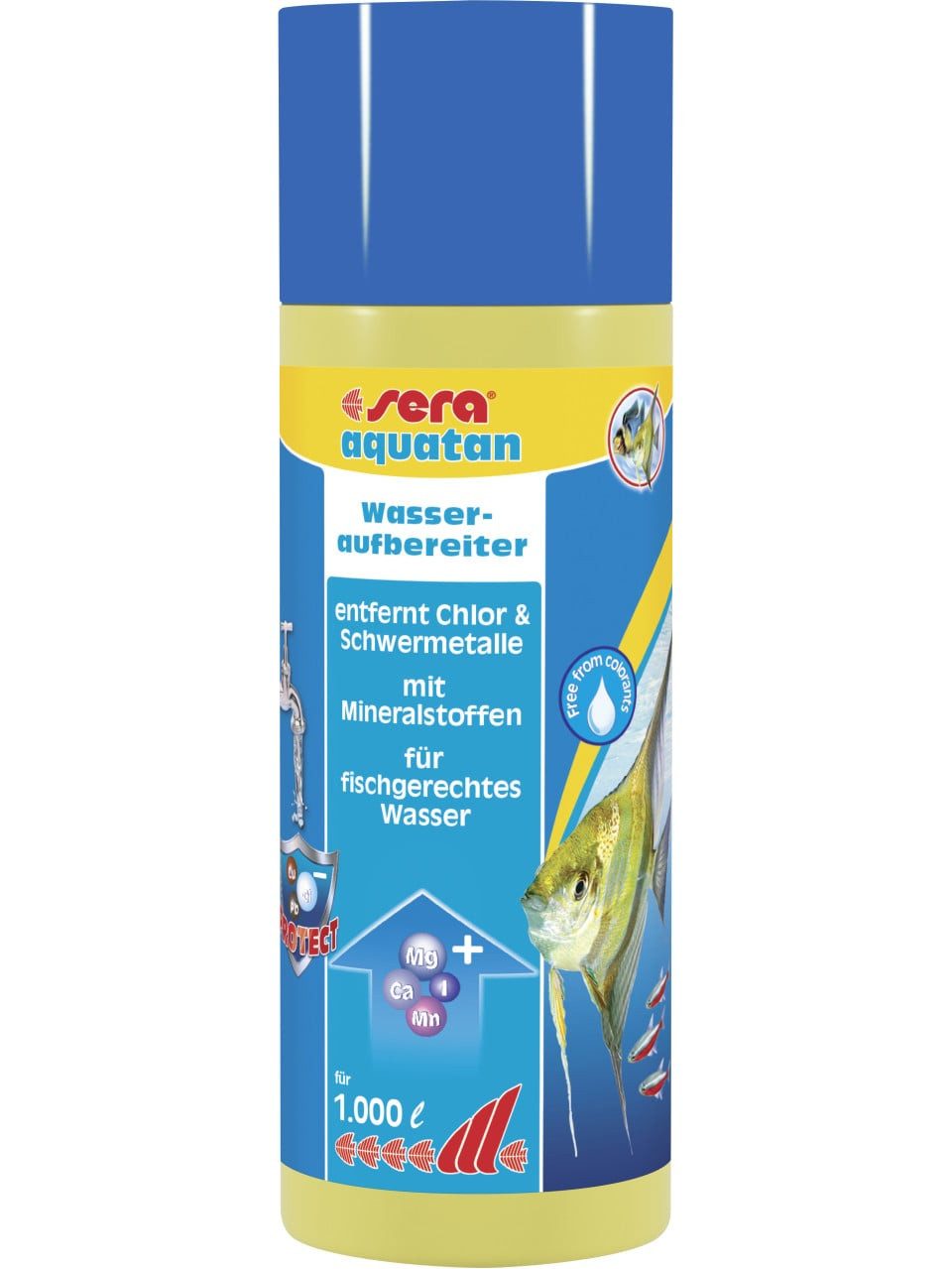 Sera Aquarium-Wassertest Sera Aquariumwasseraufbereiter aquatan 250 ml von Sera