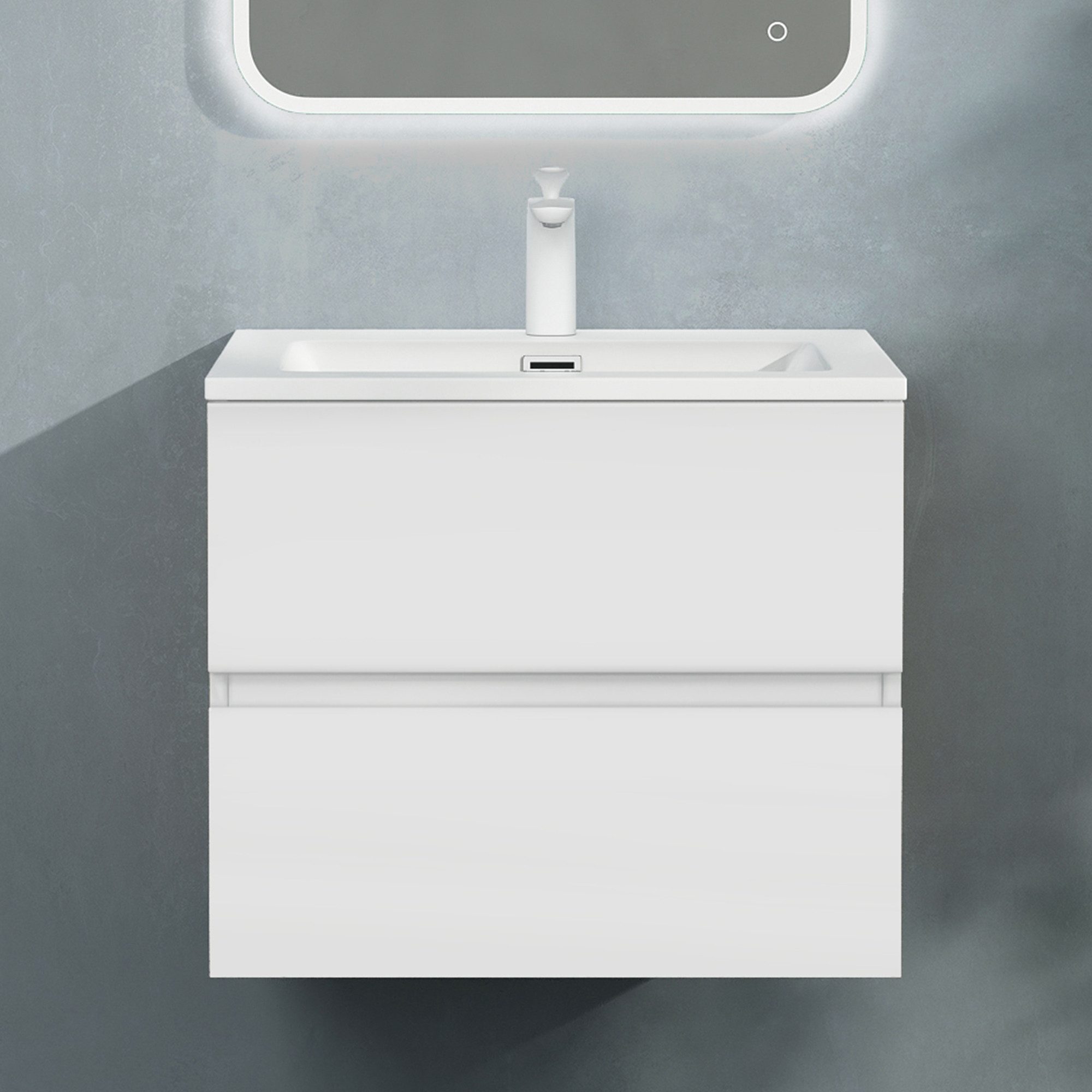 doporro Badmöbel-Set Badezimmermöbel Badezimmer Waschbecken Waschtisch günstig online kaufen