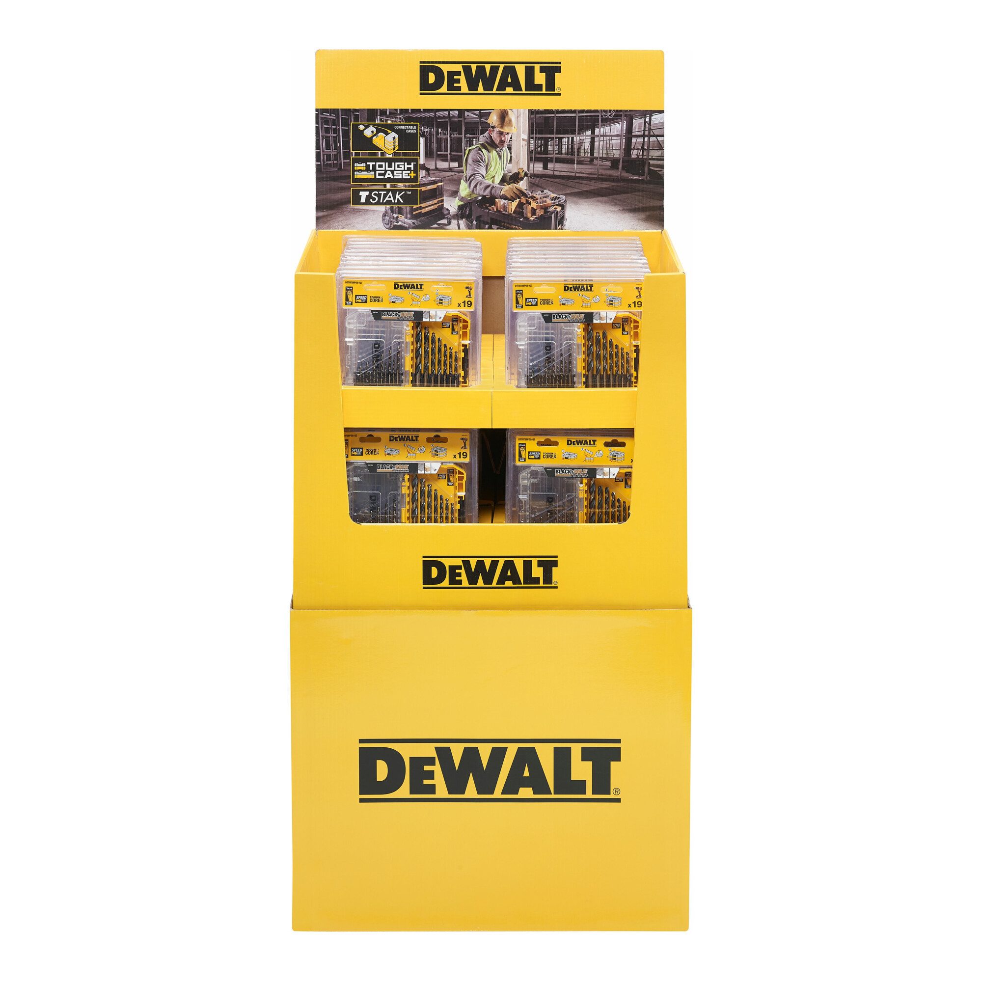 DeWalt Metallbohrer DEWALT Metallbohrer-Set 19-tlg. HSS-G
