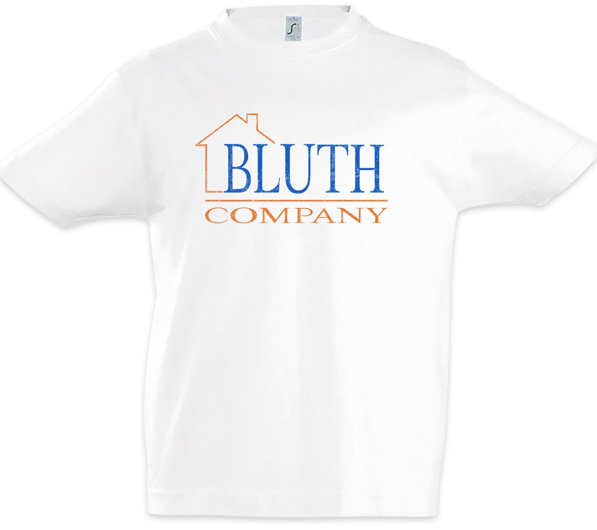 Print-Shirt Bluth Company Kinder T-Shirt Arrested Sign Zeiche Development George