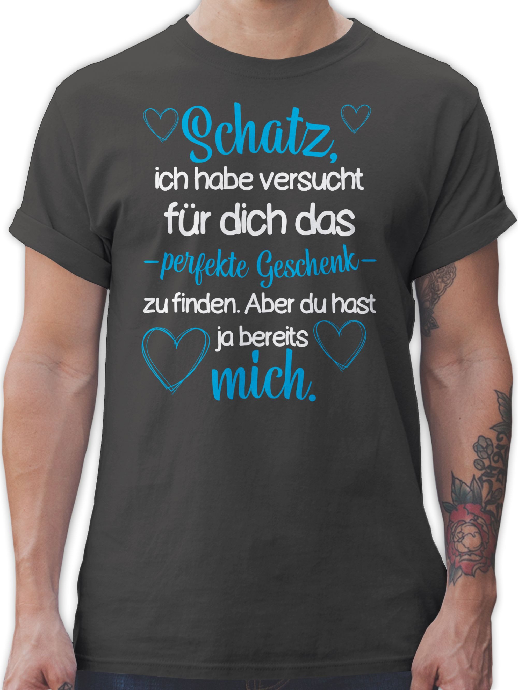 Shirtracer T-Shirt Schatz Ich habe versucht günstig online kaufen