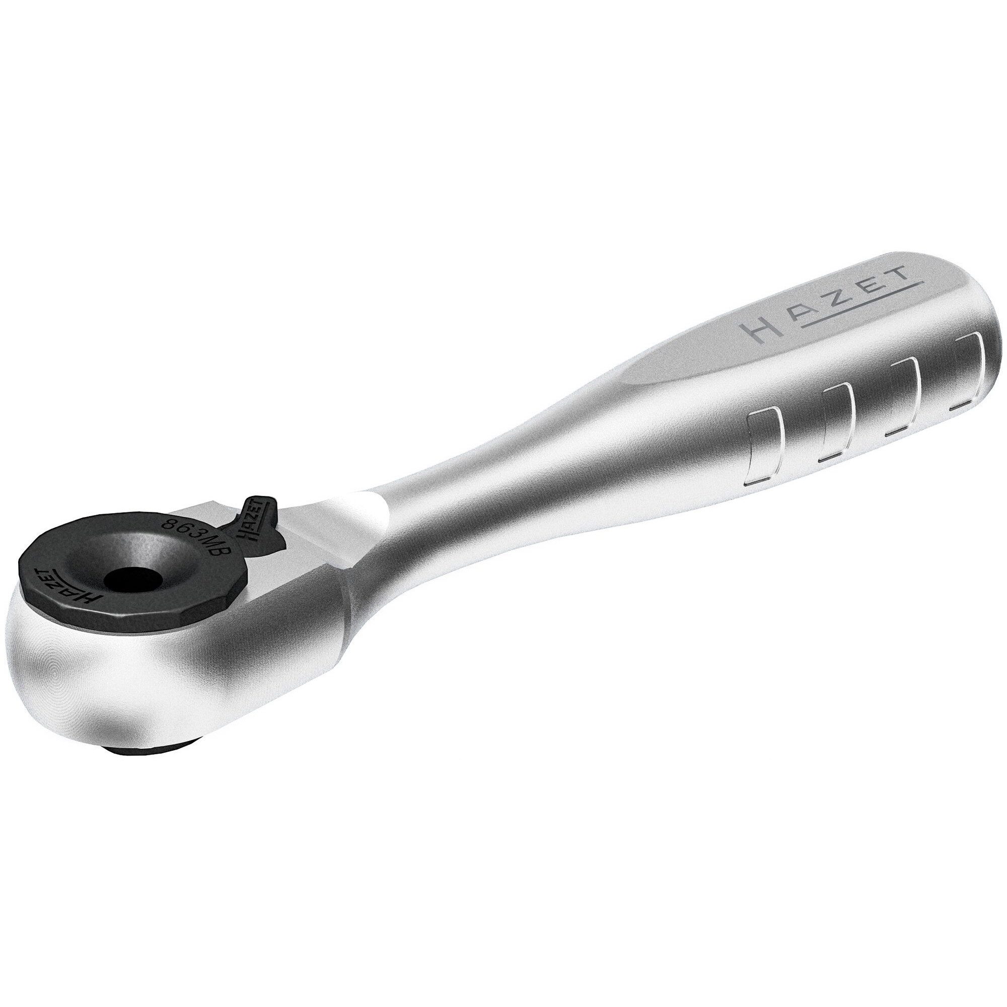 Ratsche Hazet Bit-Umschaltknarre Vollstahl 863MB, 1/4"