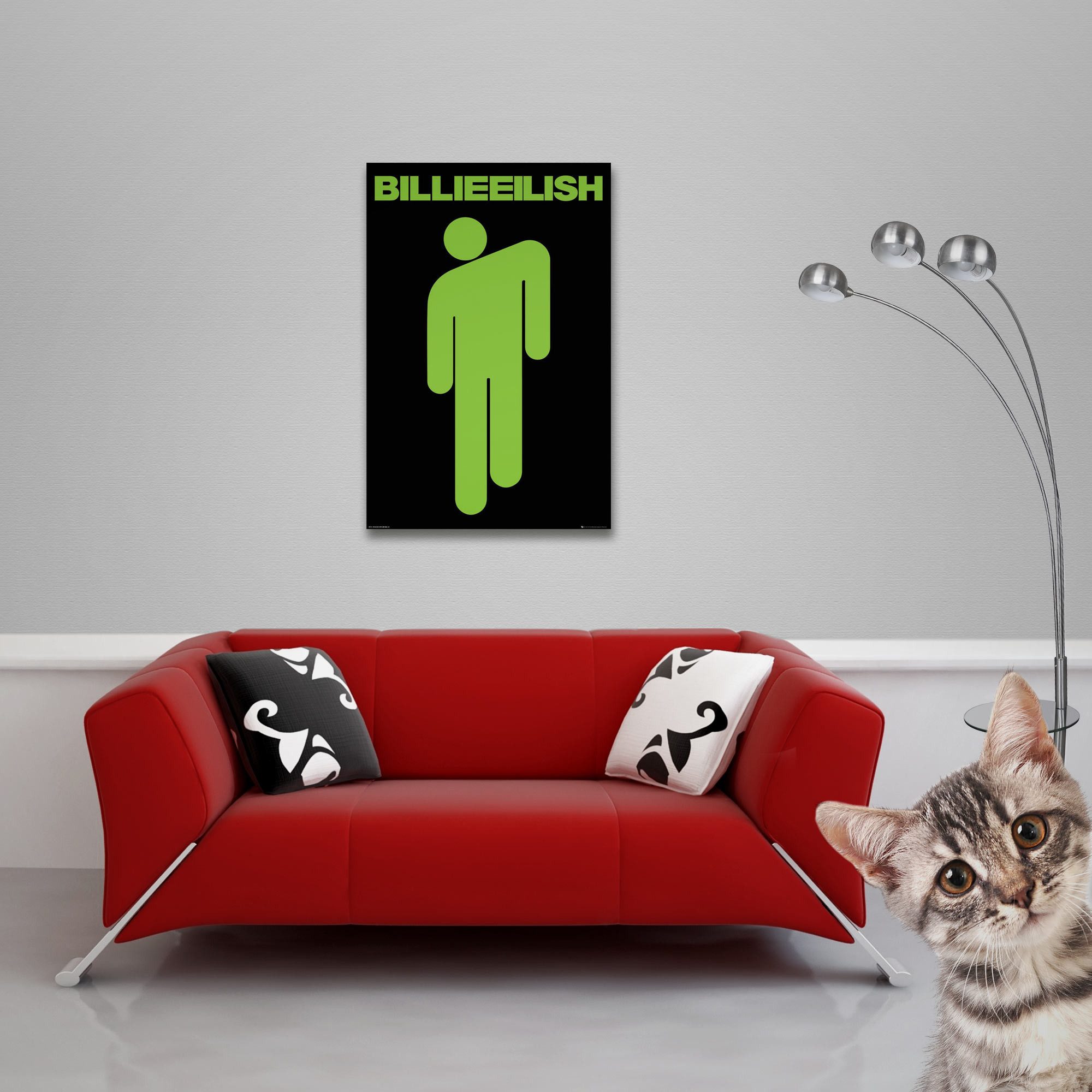 Poster Eilish, Billie - Poster - Stickman günstig online kaufen