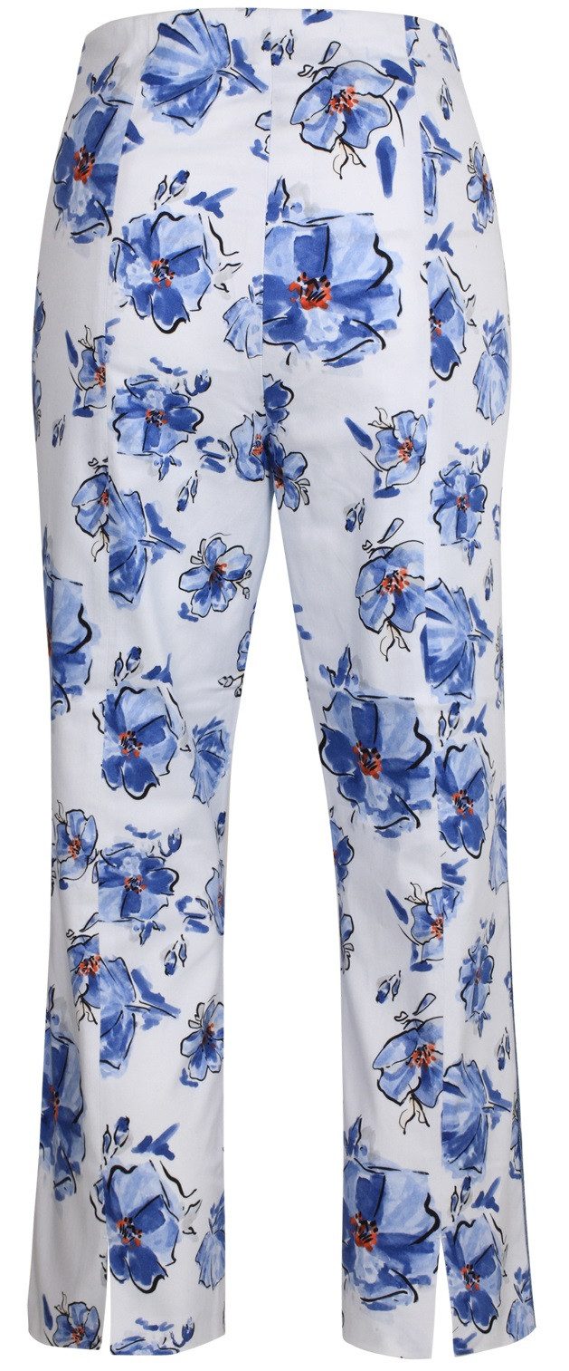 Stehmann Caprihose 6/8 Hose im sommlichen Blumendruck