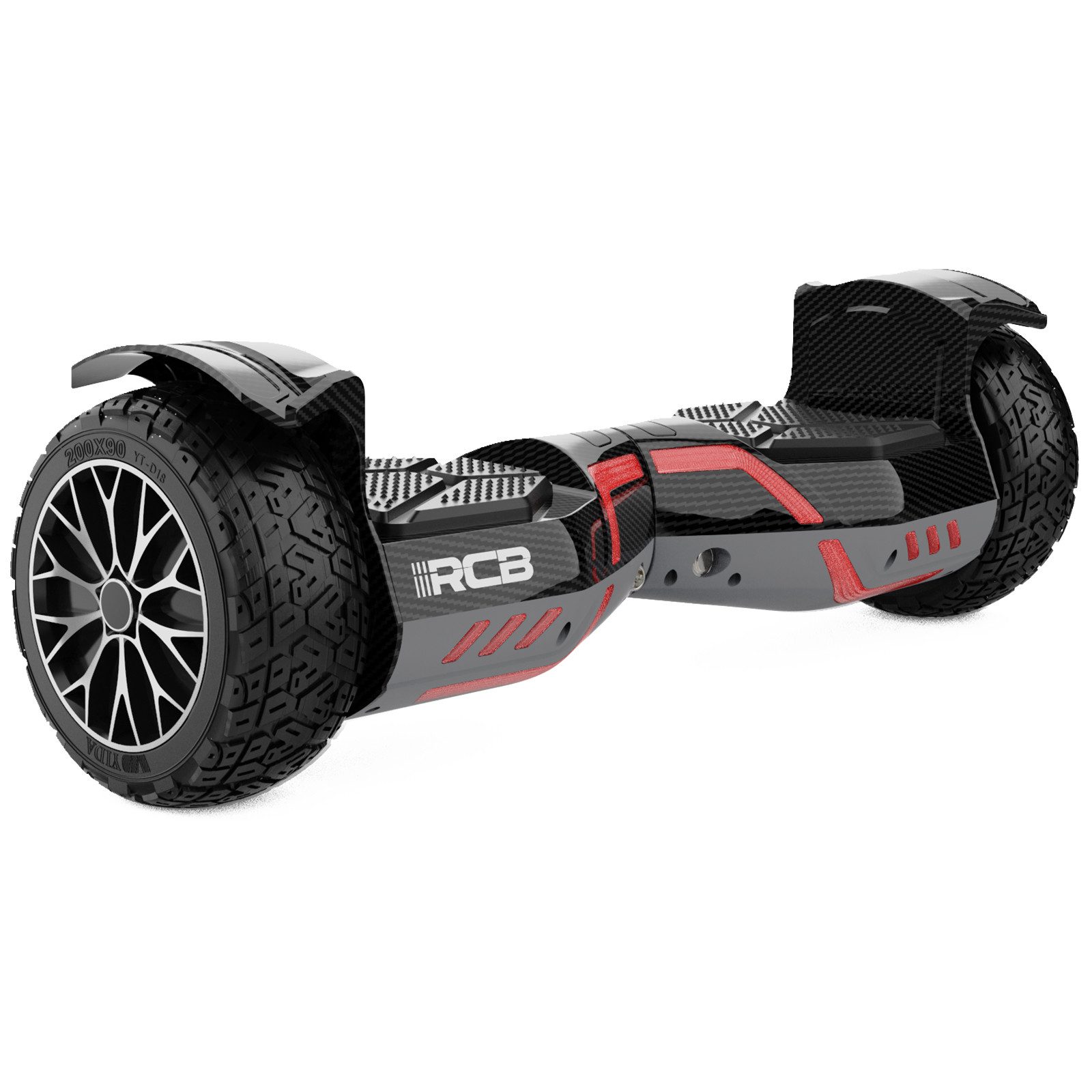 RCB TECH Balance Scooter RH3, 8,5 Zoll Hoverboard, 2 x 200 W-Motor, 6 km/h, 9 km/h, 12 km/h