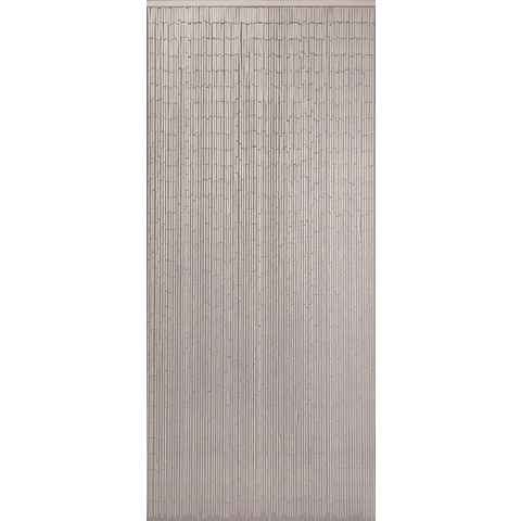 CONACORD Insektenschutz-Vorhang Conacord Decona Dekovorhang weiß, 90 x 200 cm, Bambus - blickdicht dank hoher Stranganzahl