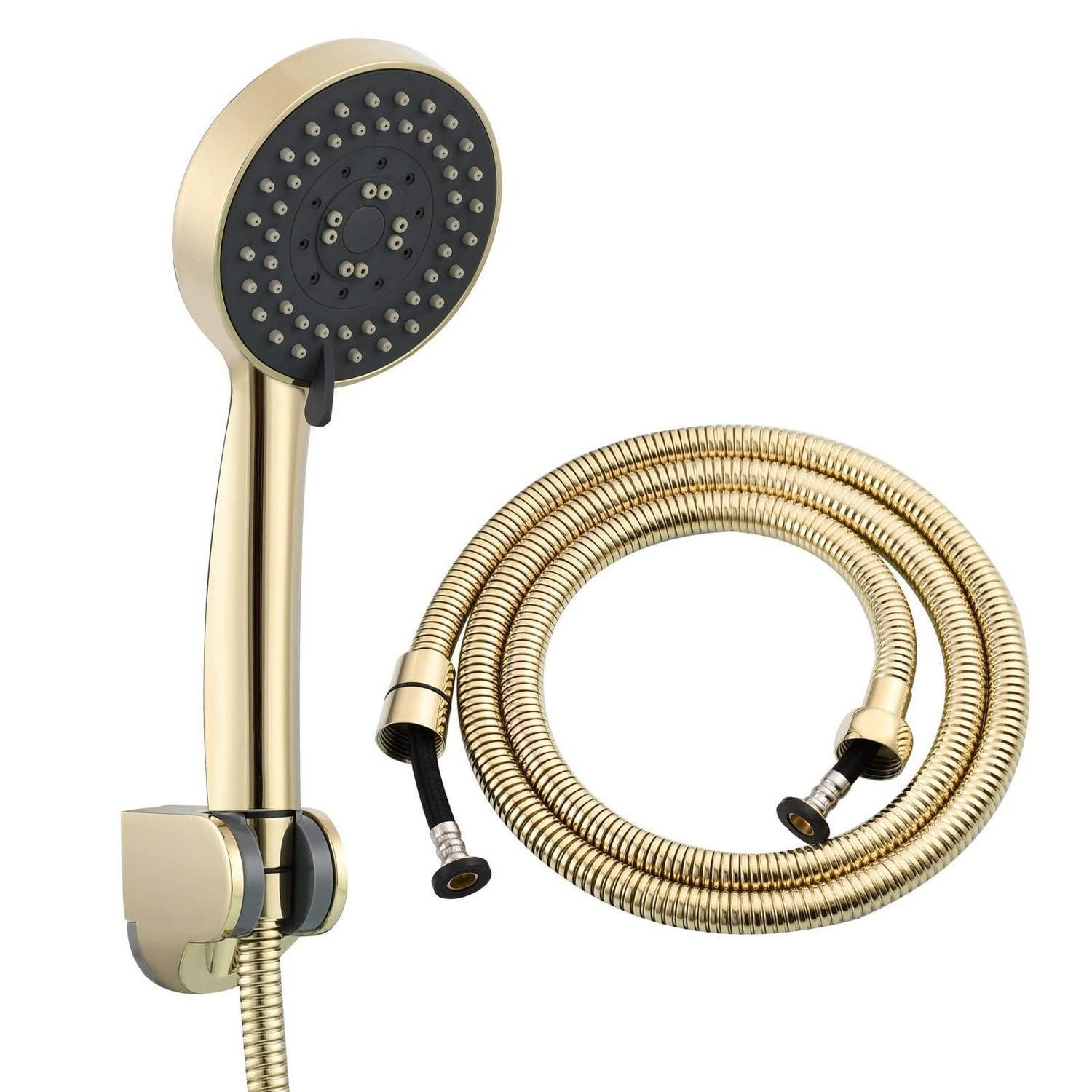 LuxusKollektion Handbrause Duschkopf Handbrause Goldfarben