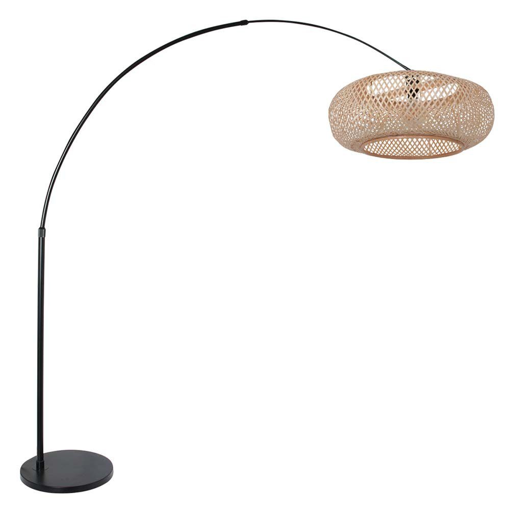 Steinhauer LIGHTING LED Bogenlampe, Leuchtmittel nicht inklusive, Bogenstehlampe Stehlampe Standleuchte Leselampe Wohnzimmerlampe H 210