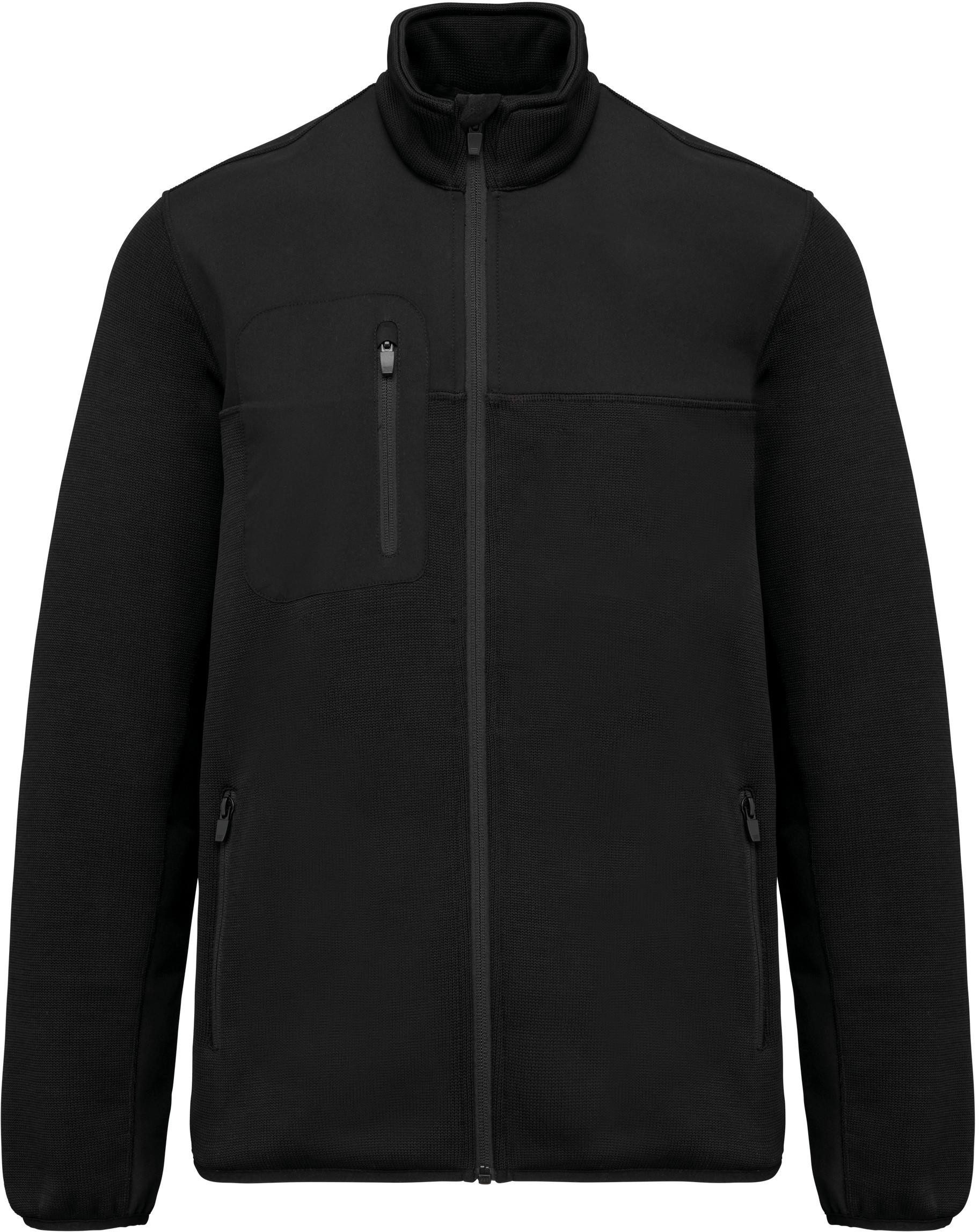 Arbeitsjacke Recycelte Herren Polyestertrikot Jacke