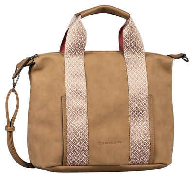 TOM TAILOR Henkeltasche Cara Bowling bag, mit geräumigen Fächern