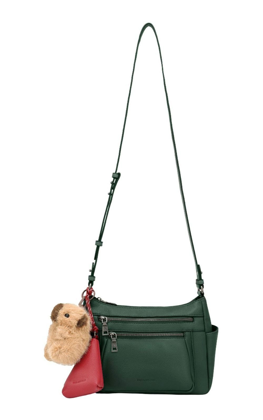FREDsBRUDER Umhängetasche My Bestie Multi-Crossbag (Set, 2-tlg), aus echtem Leder