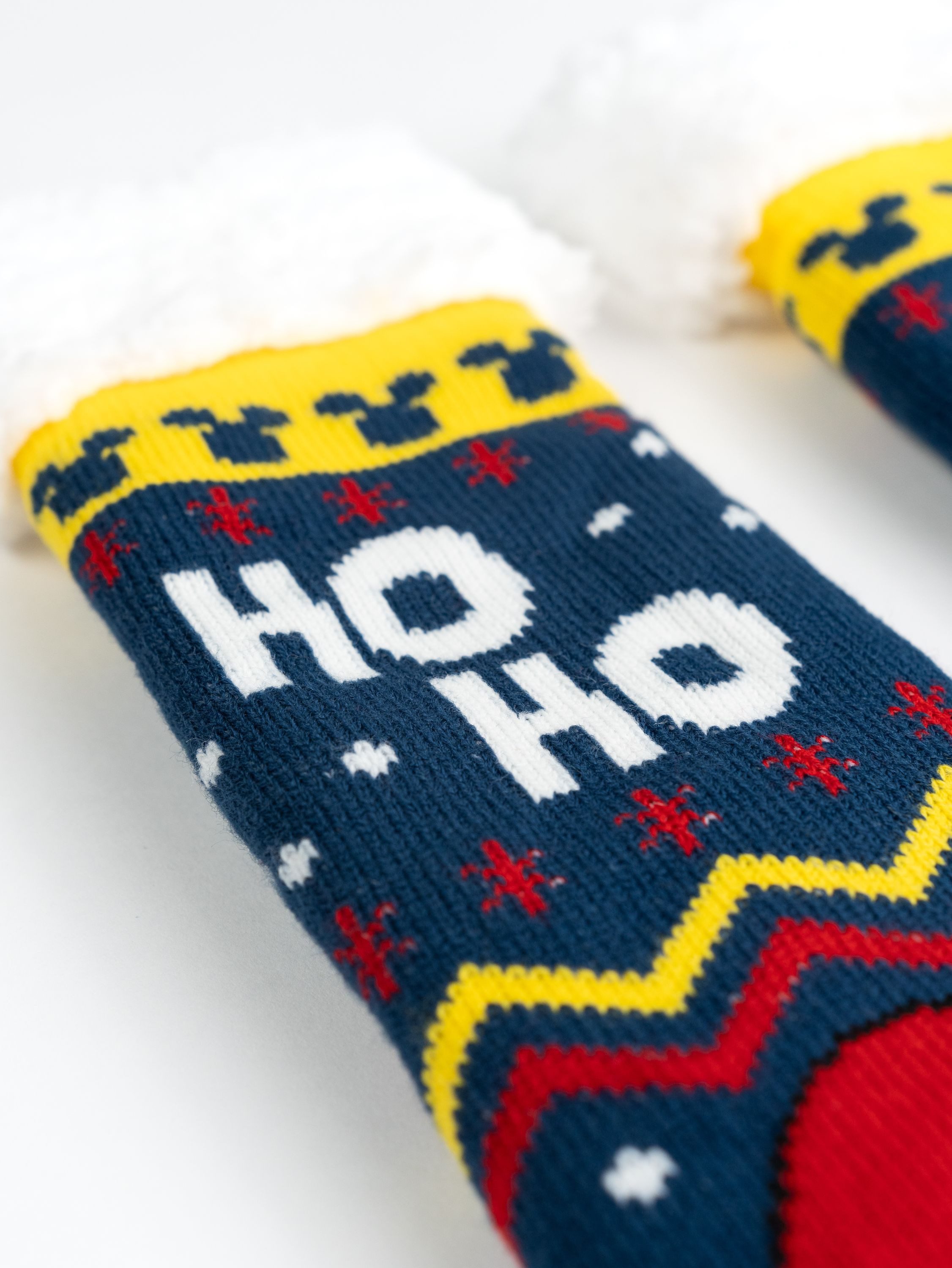 United Labels® Haussocken Disney Mickey Mouse Hüttensocken Haussocken Kuschelsocken Socken