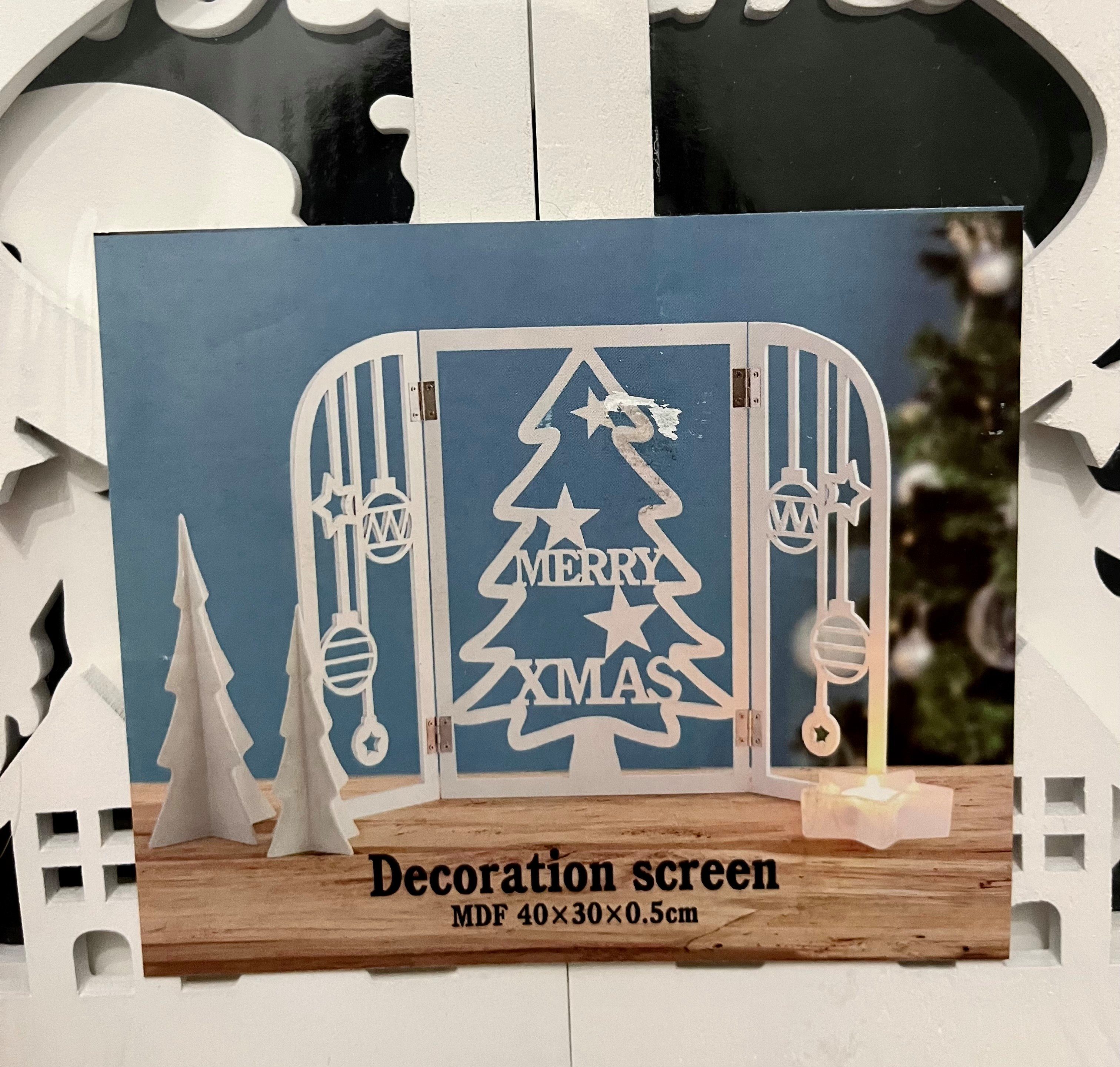 Festivalartikel Weihnachtsszene Weihnachtsdekoration