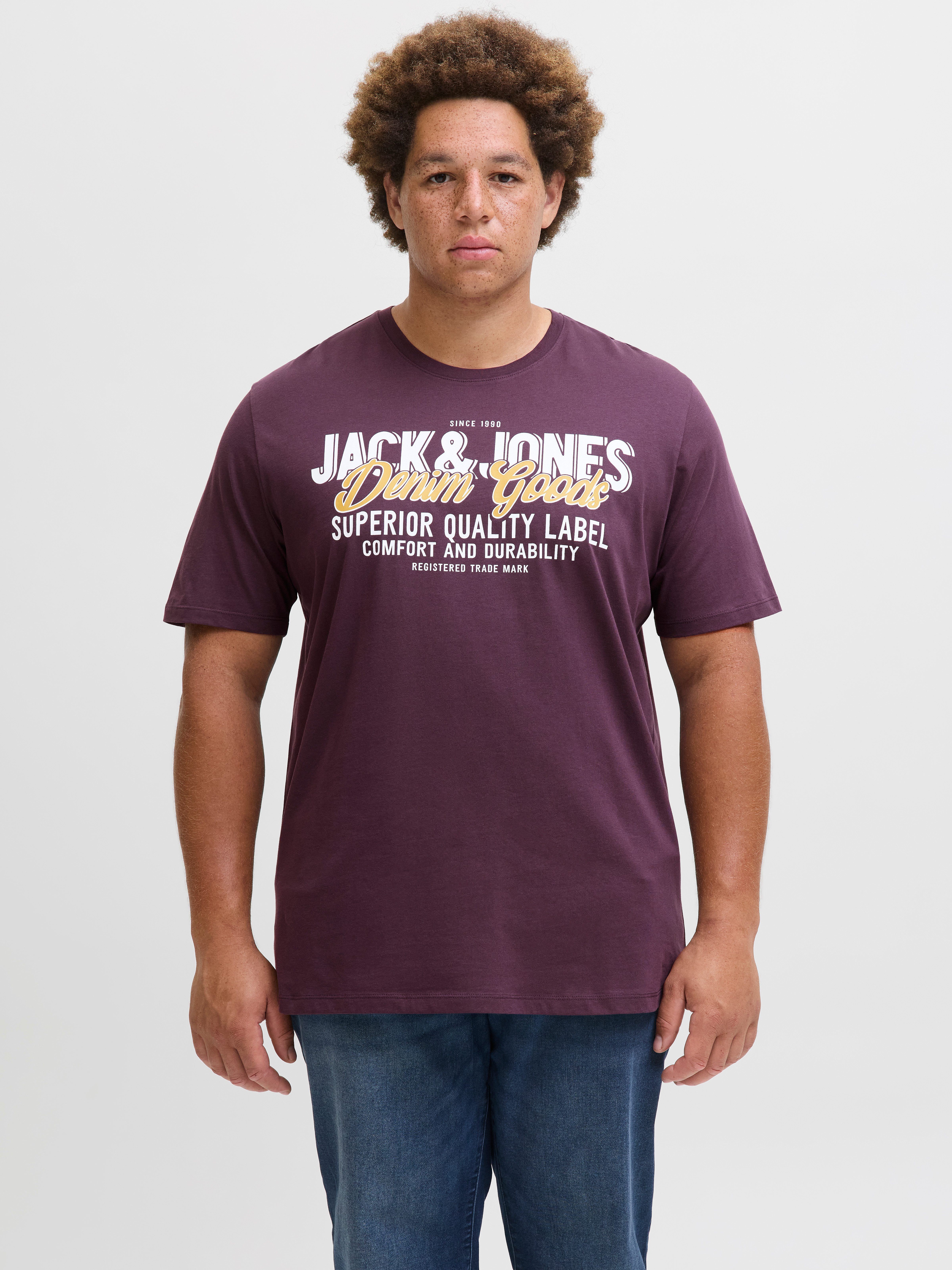 Jack & Jones PlusSize T-Shirt JJELOGO günstig online kaufen