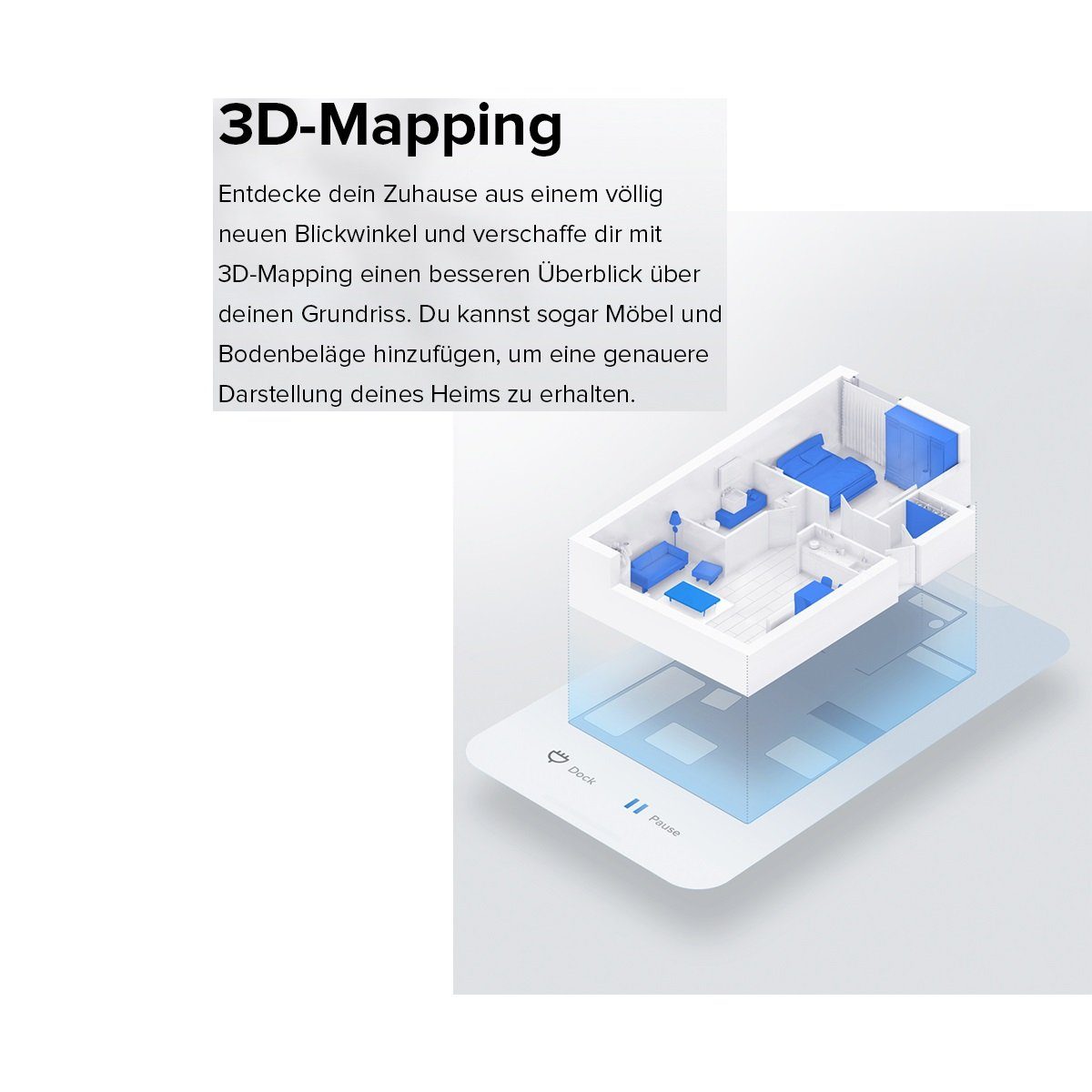 S5 Q8 4 App-Steuerung (VS reinigen, Roborock Max, 4200Pa, Karten S7, 3D-Map, Kindersicherung, Teppichboden Max, Wischfunktion, Weiß 58,00 Q7 W, Saugroboter Speichern, Max)