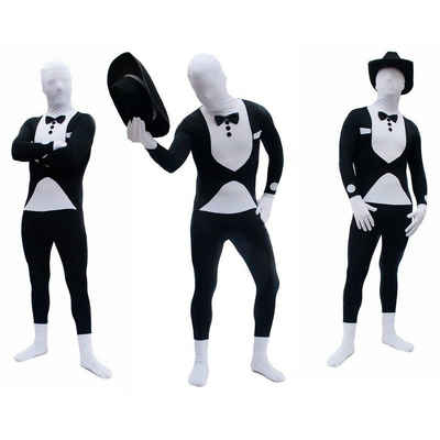 Goods+Gadgets Kostüm Smoking Morph Anzug, Body Suit Ganzkörper Spandex