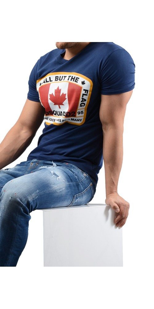 Dsquared2 Print-Shirt Dsquared2 Canada Flag T-Shirt günstig online kaufen