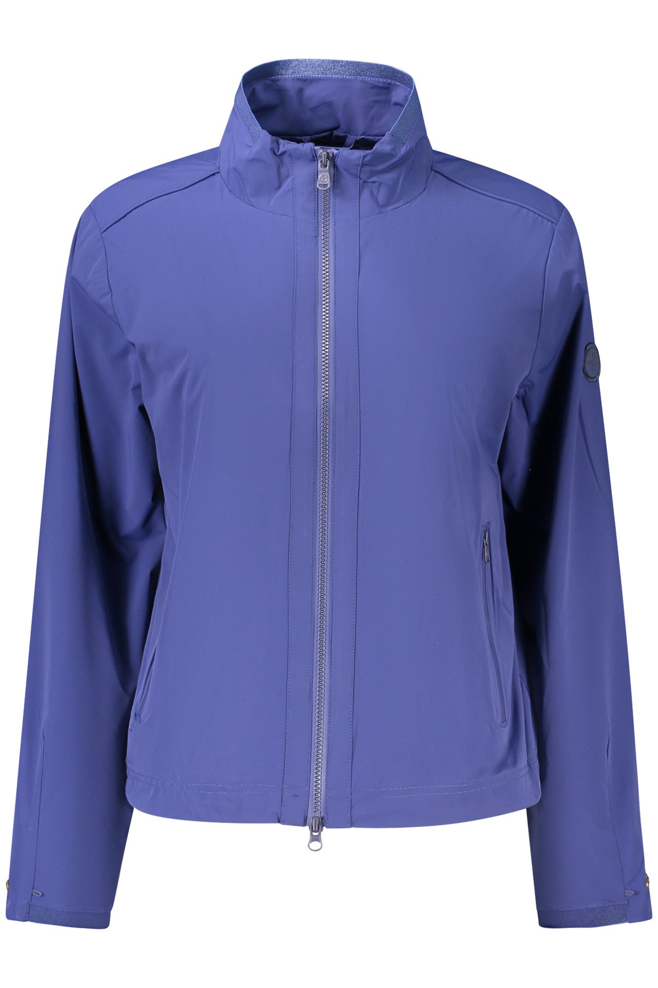 North Sails Outdoorjacke Damen-Segeljacke Blau mit Kapuze, Kordelzug und Logodetails