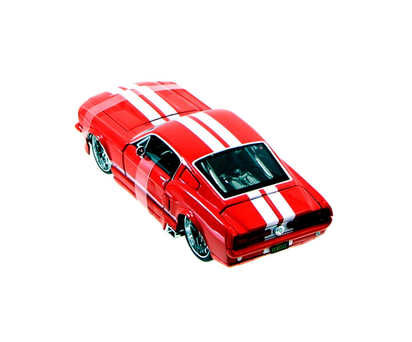 Maisto® Modellauto Ford Mustang GT500 '67 (rot), Maßstab 1:24
