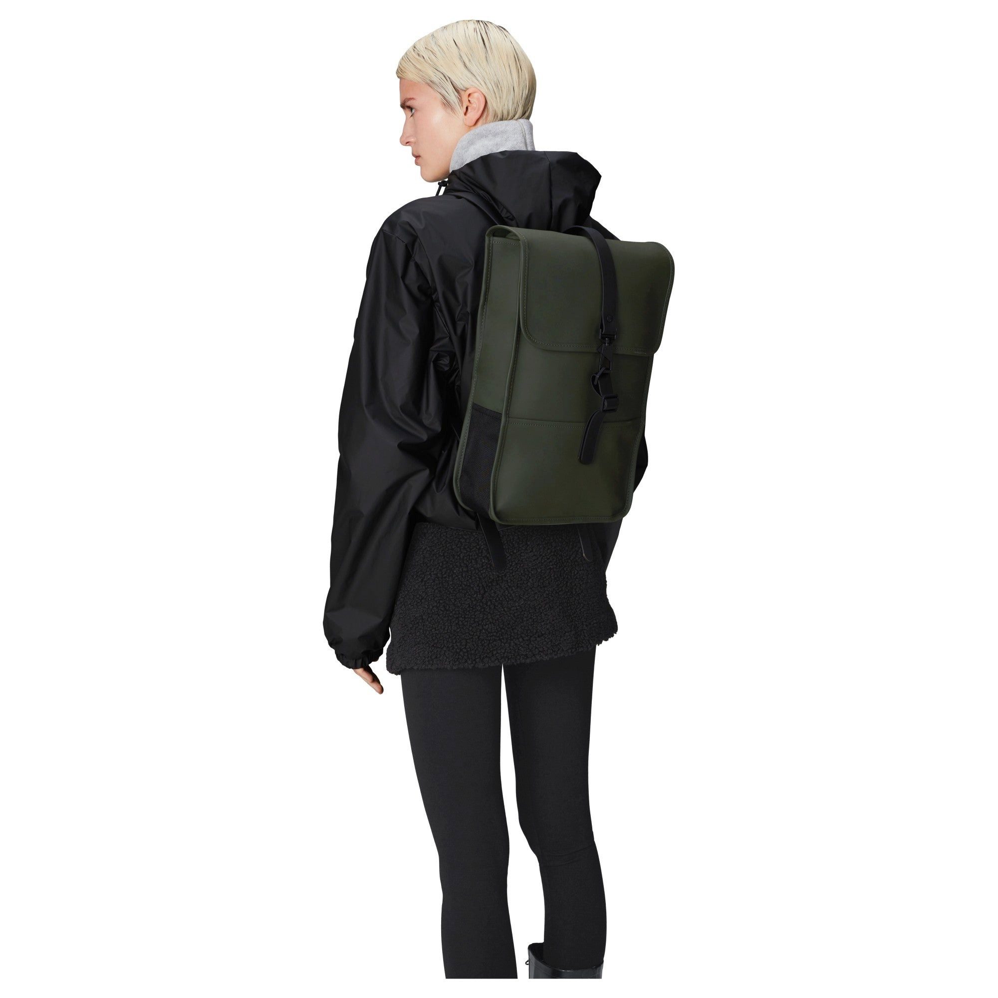 Rains Rucksack Backpack Mini - Rucksack 13" 45 cm (green)