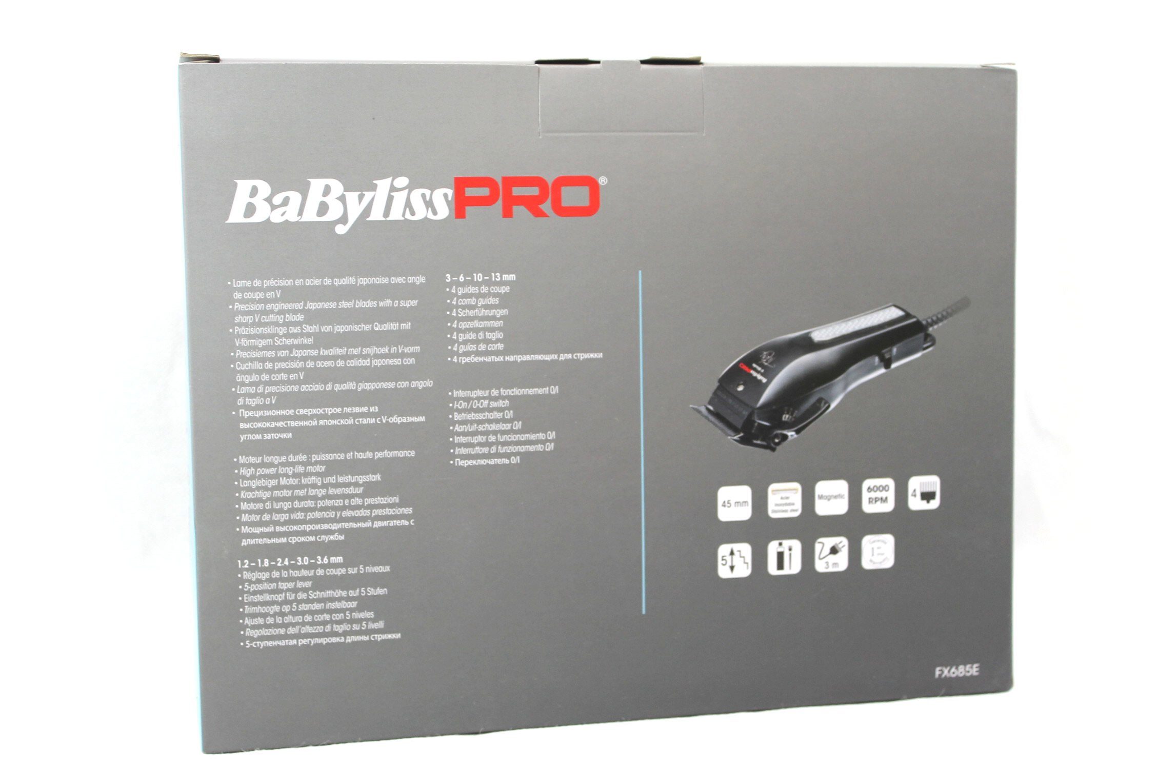 BaBylissPRO Haarschneider V-Blade-Haarschneider FX685E