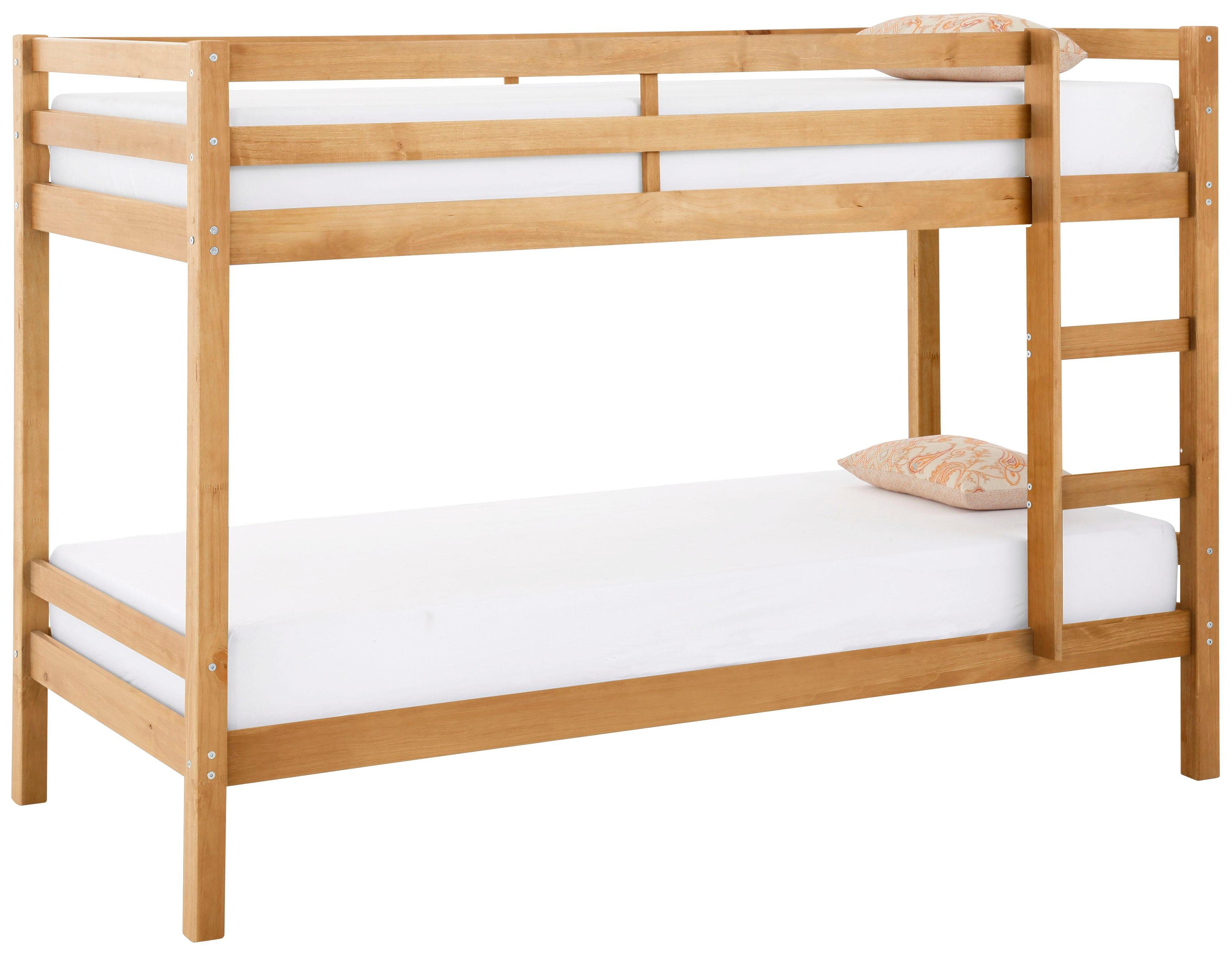 Lüttenhütt Etagenbett Alpi (H/B/T), Massivholz (Kiefer), Stockbett