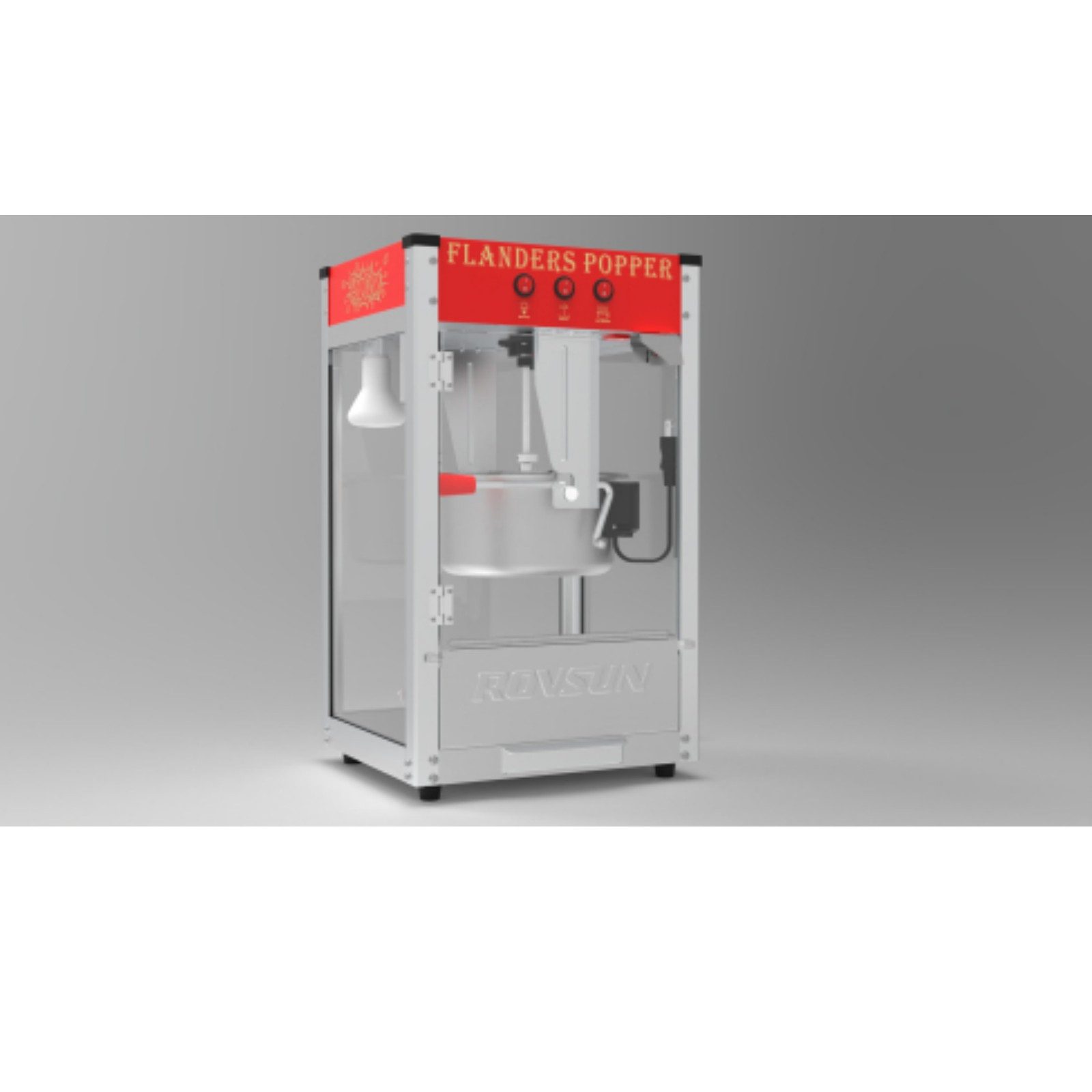 LALAHO Popcornmaschine Popcornmaschine, Popcornkessel aus Edelstahl, 800 W
