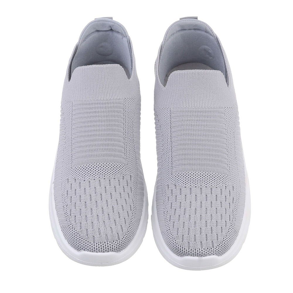 Coolwalk Herren Low-Top Freizeit Sneaker Flach Sneakers in Grau