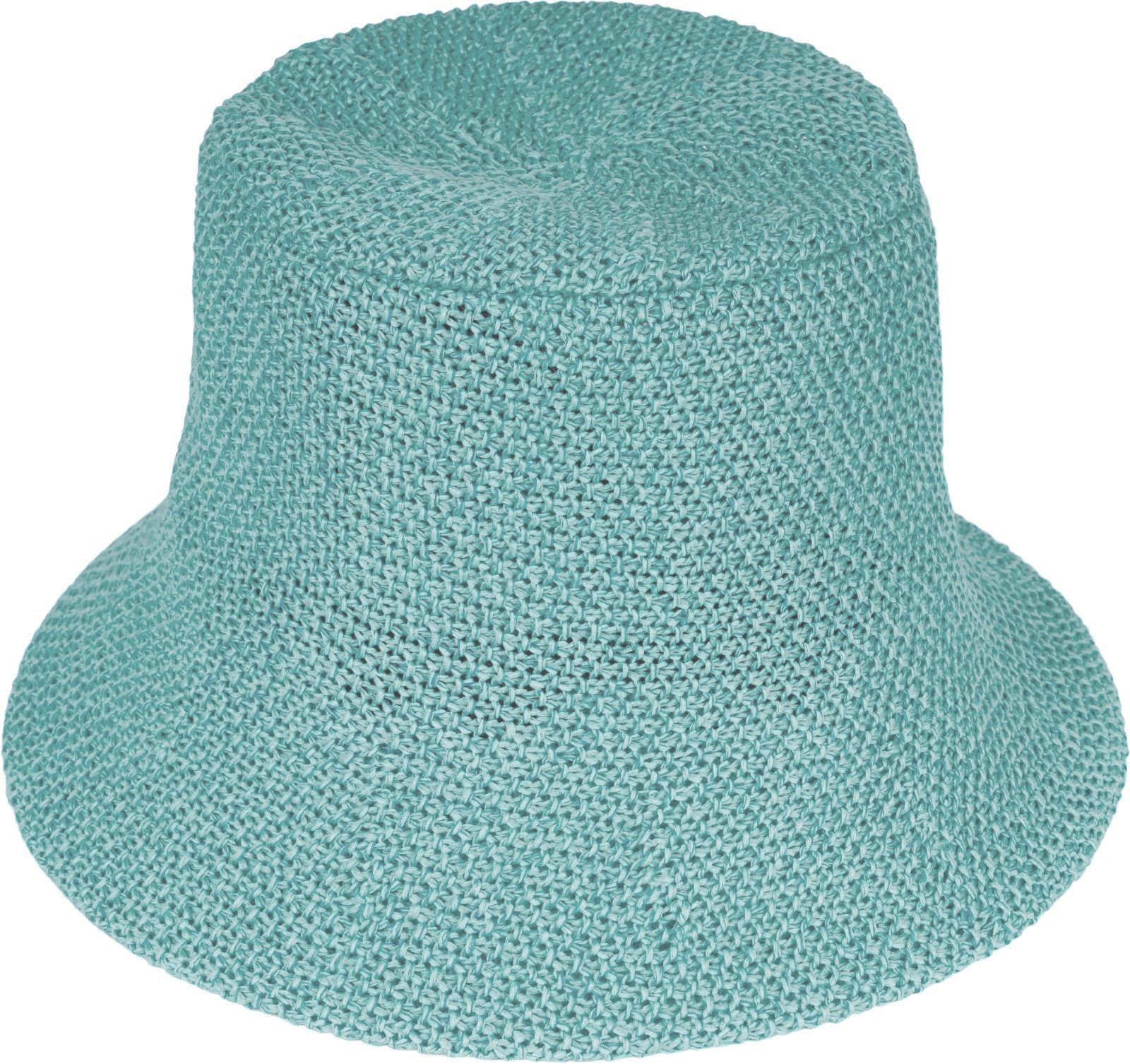 styleBREAKER Fischerhut Fischerhut aus Papierstroh - Knautschhut (1-St) günstig online kaufen