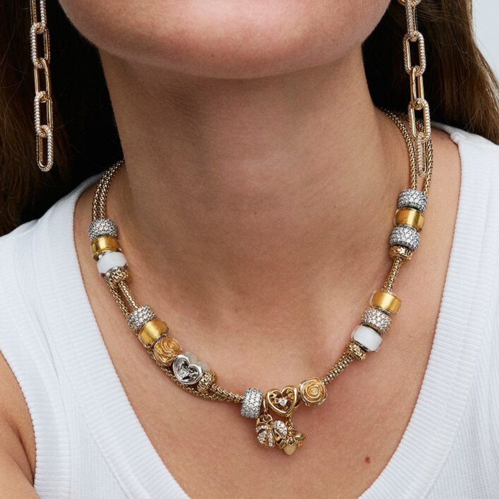 Pandora Charm-Einhänger 769352C01, Pandora, Glühwürmchen, vergoldet, günstig online kaufen