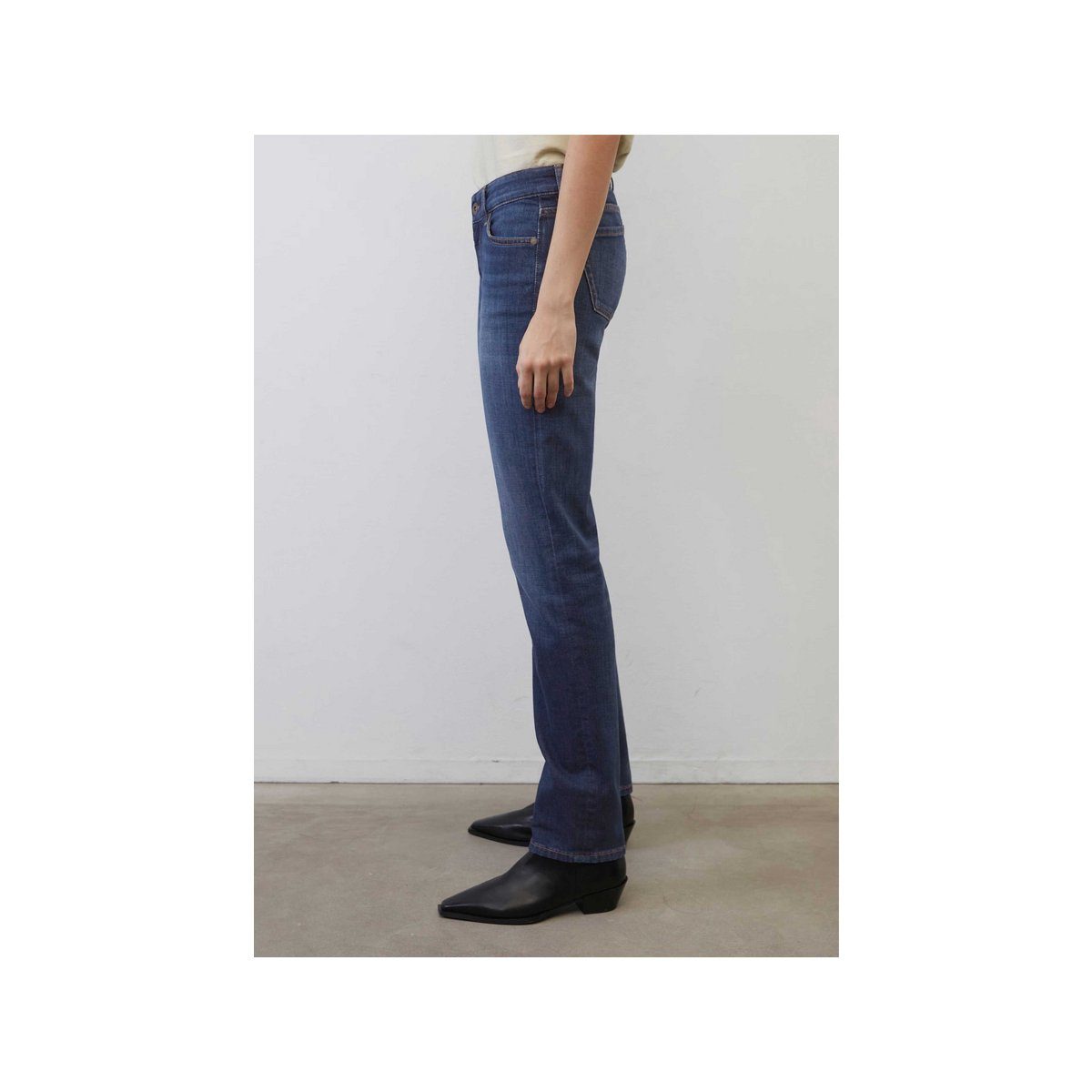 O'Polo Marc straight dunkel-blau (1-tlg) Slim-fit-Jeans fit