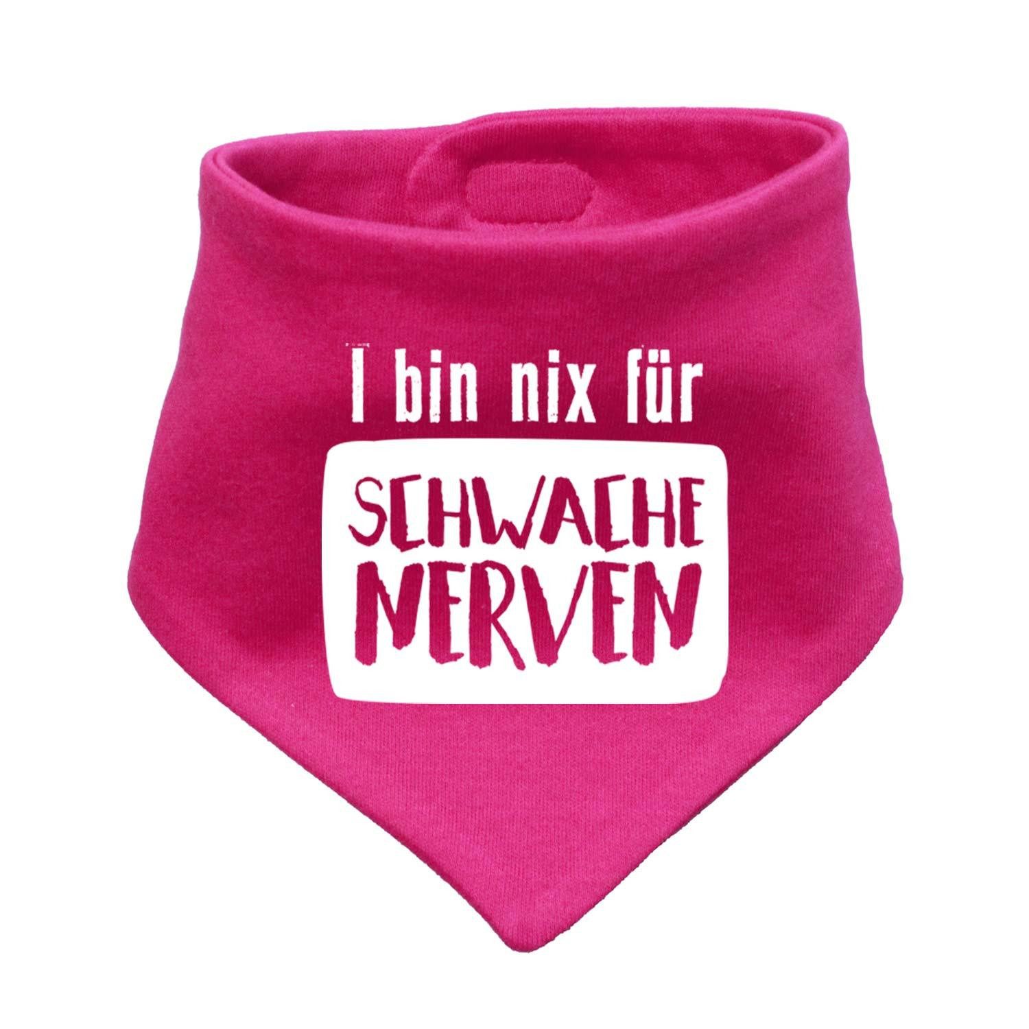 Bavariashop Halstuch Babyhalstuch "nix für schwache Nerven"