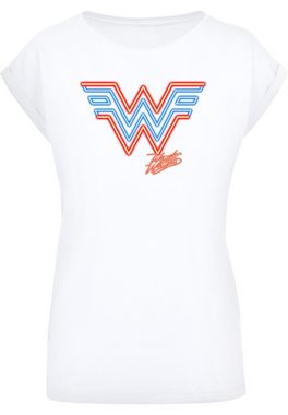 F4NT4STIC T-Shirt DC Comics Wonder Woman 84 Neon Emblem Print