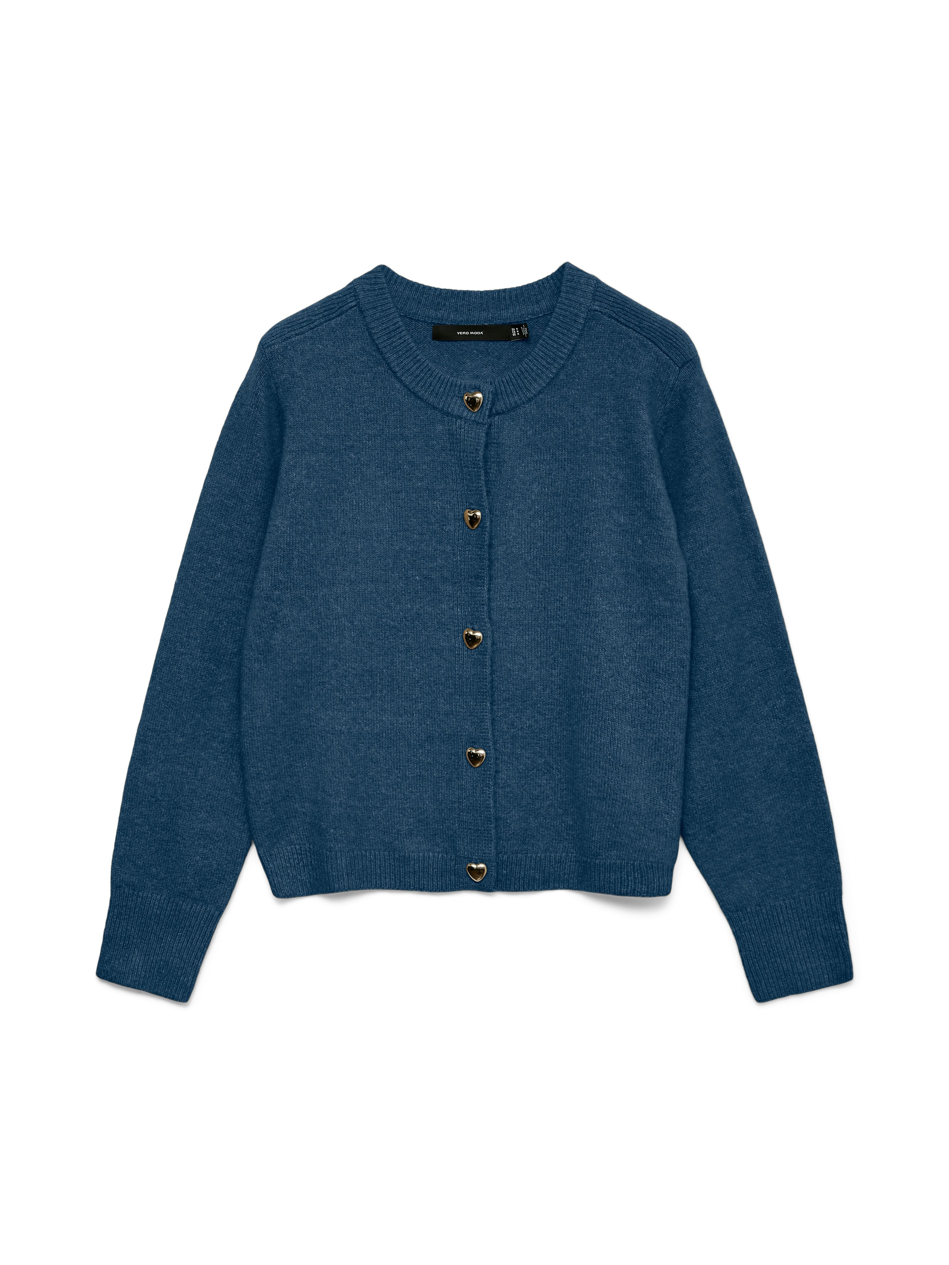 Strickjacke VMFIONA LS SHORT BUTTON CARDIGAN GA BOO