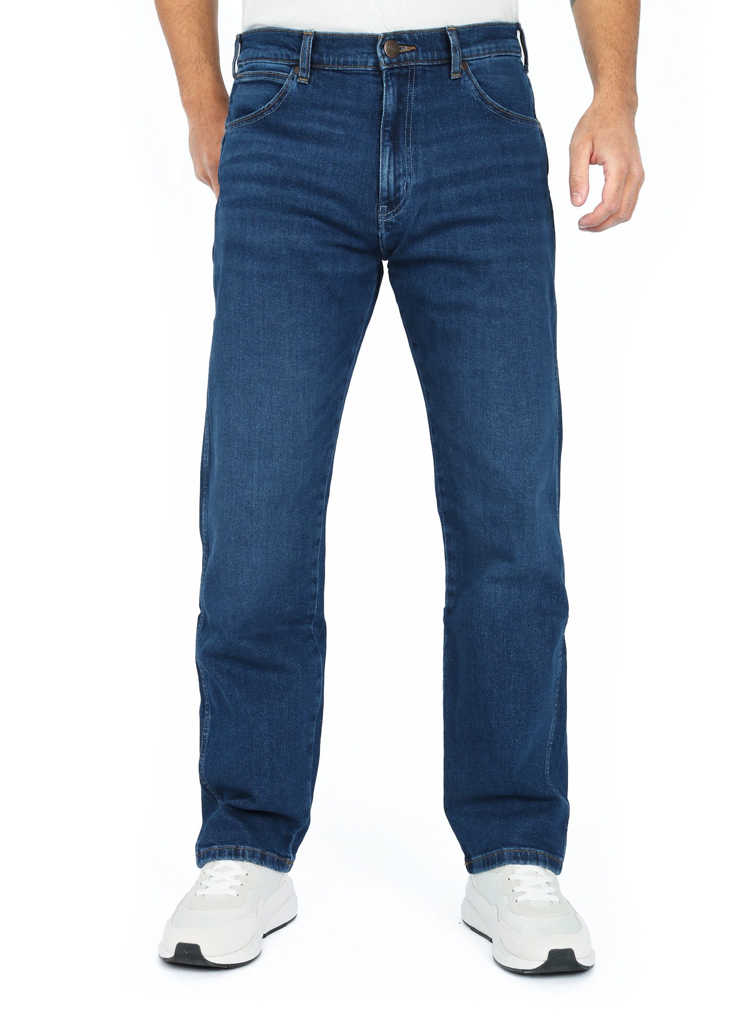 Wrangler Straight-Jeans Relaxed Fit - Frontier günstig online kaufen