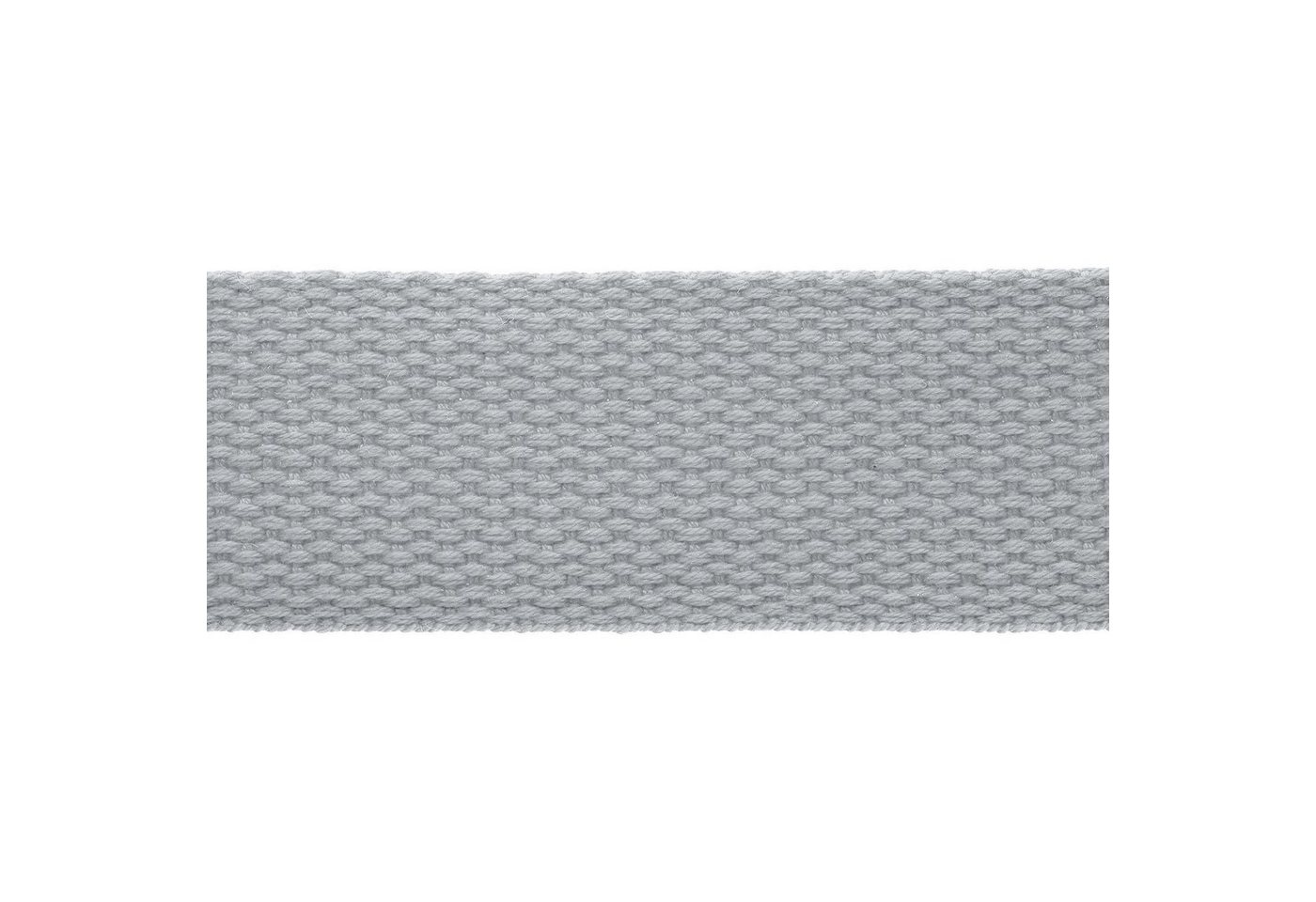 Thumbnail - maDDma 5m Polycotton Gurtband 32mm breit Rollladengurt, 134 hellgrau