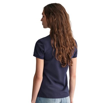 Gant T-Shirt Damen Poloshirt - CONTRAST COLLAR PIQUE POLO