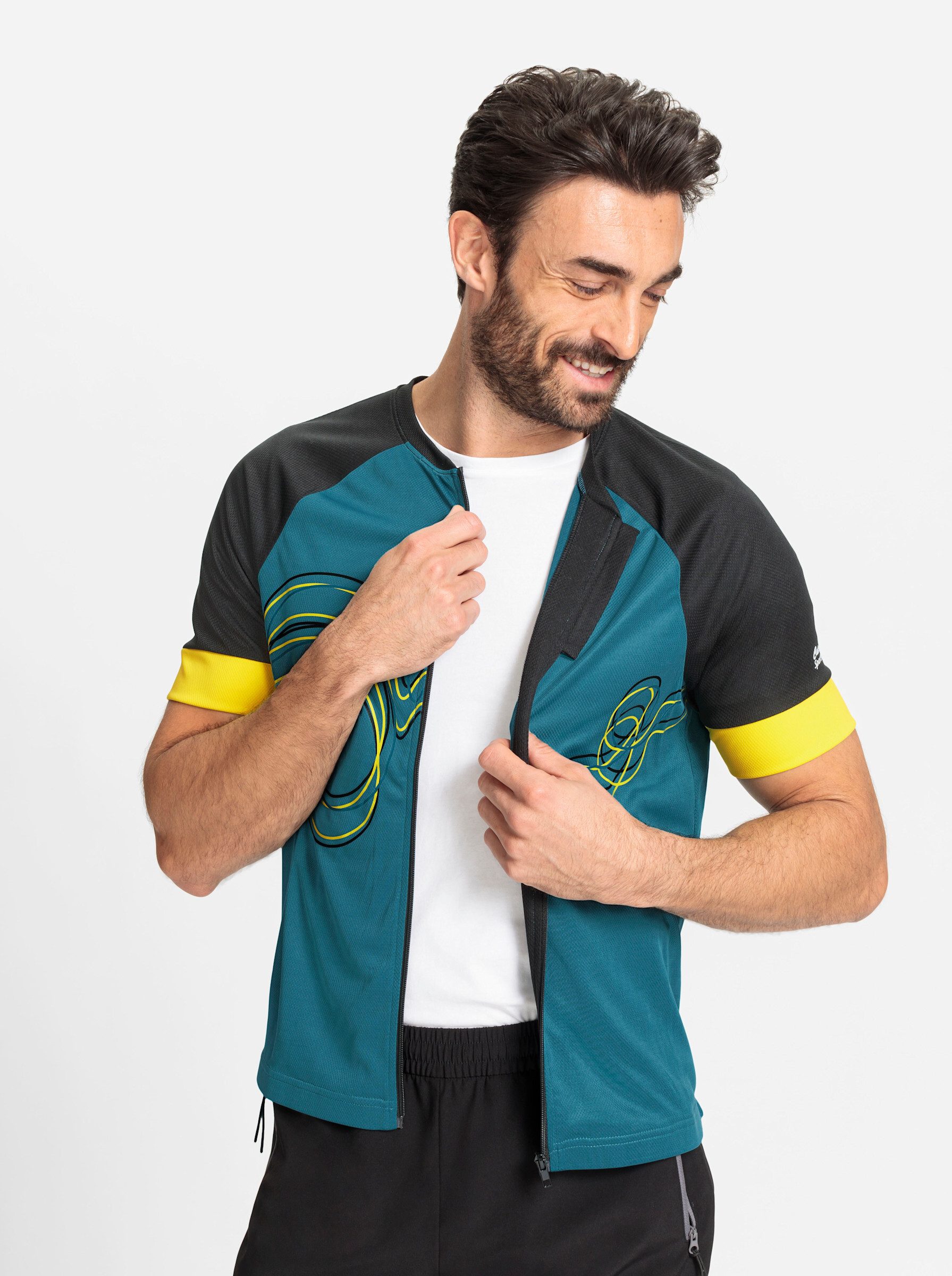 Witt Trainingsshirt Fahrradshirt Kurzarm