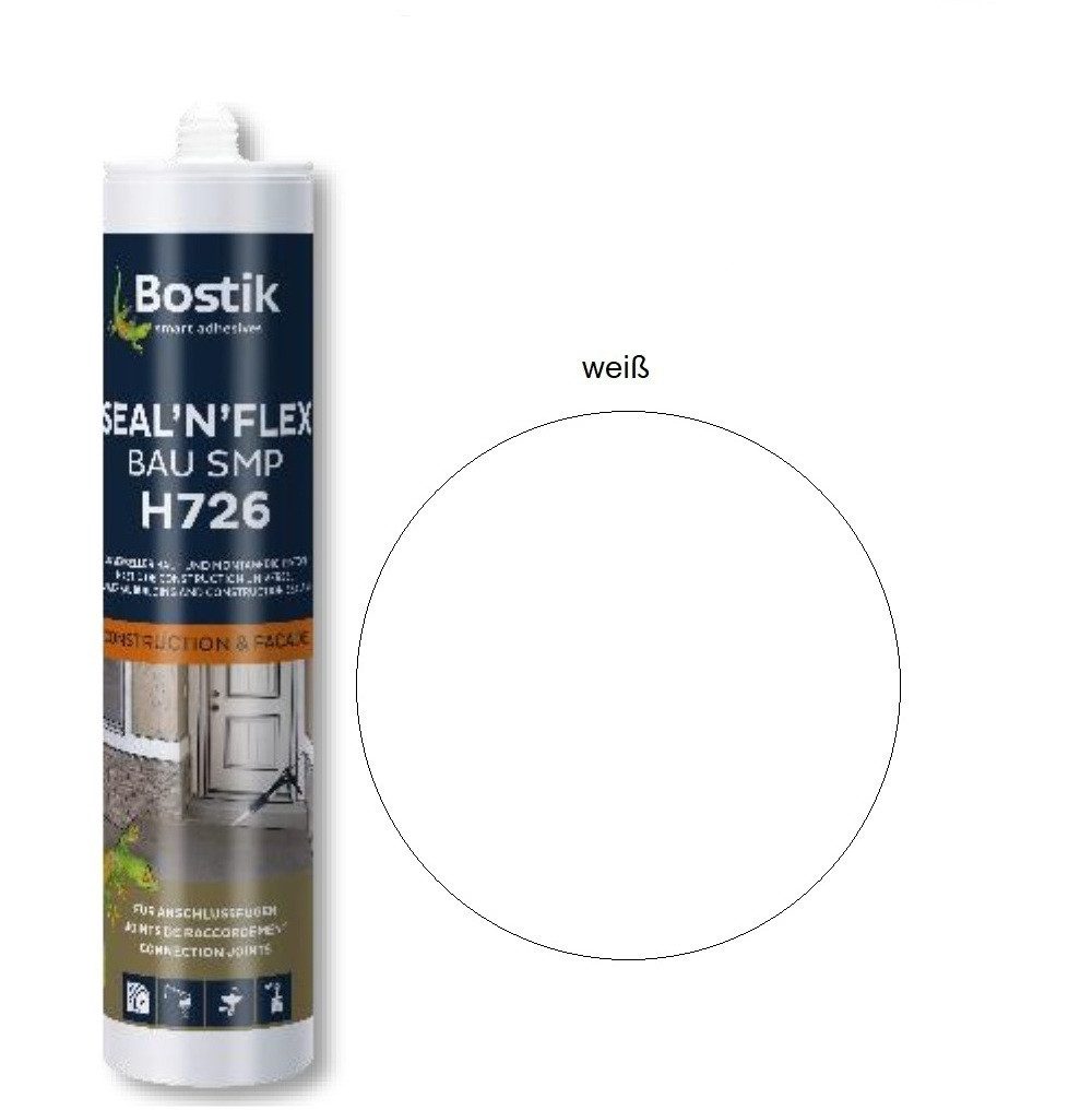 BOSTIK Dichtstoff Bostik H726 Seal N Flex Bau SMP 290ml Kartusche Hybrid Dichtstoff
